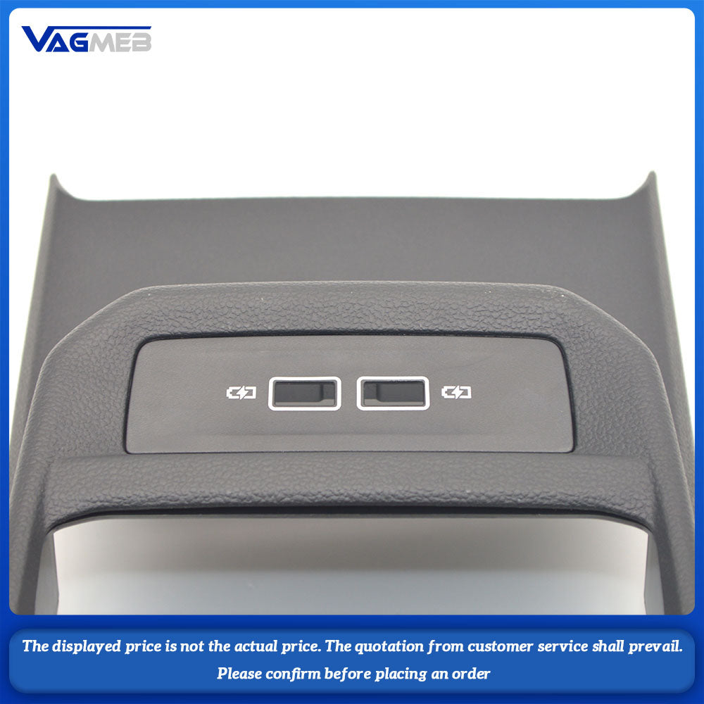 Rear Air Outlet Vent Trim Frame Assembly Center Armrest For VW Tiguan