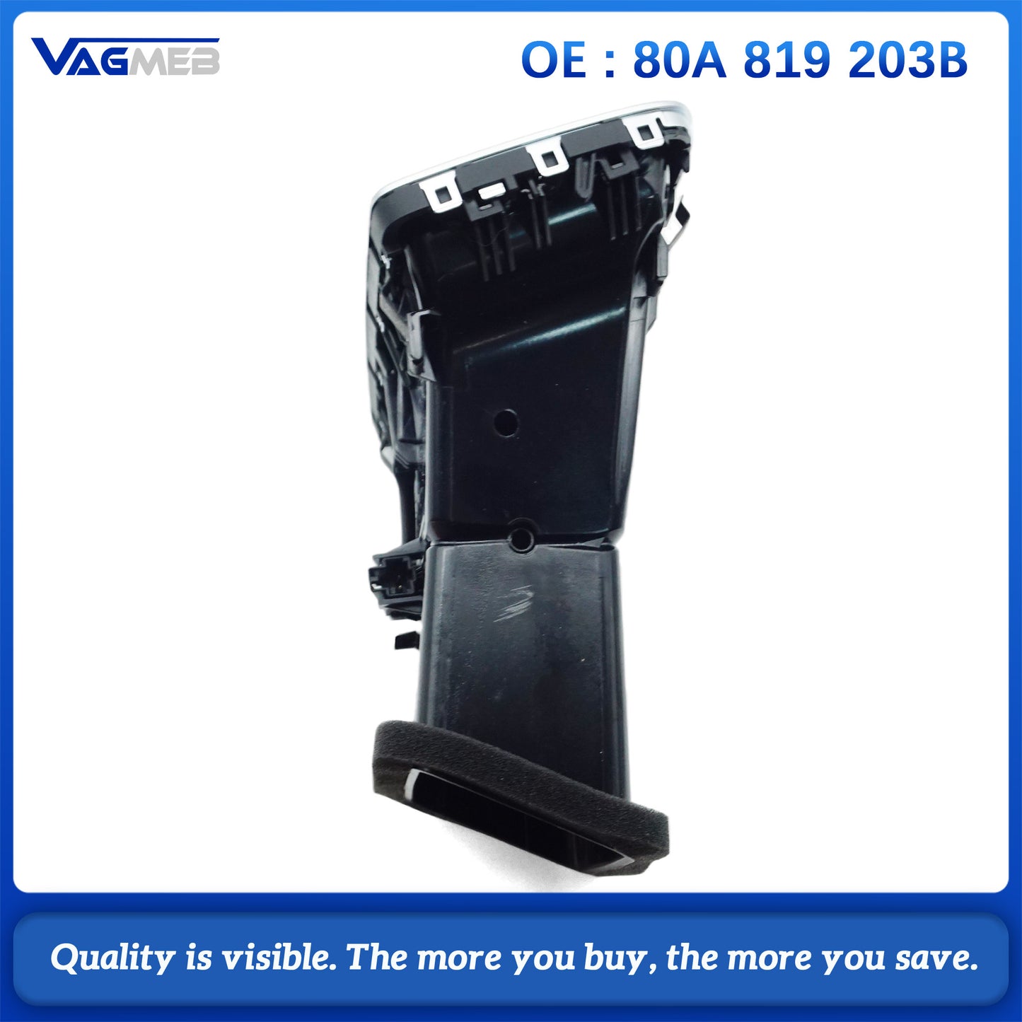 New Rear Console Air Intake Vent Grille for Audi Q5 FY SQ5 MK2 2017-2023 80A 819 203 B