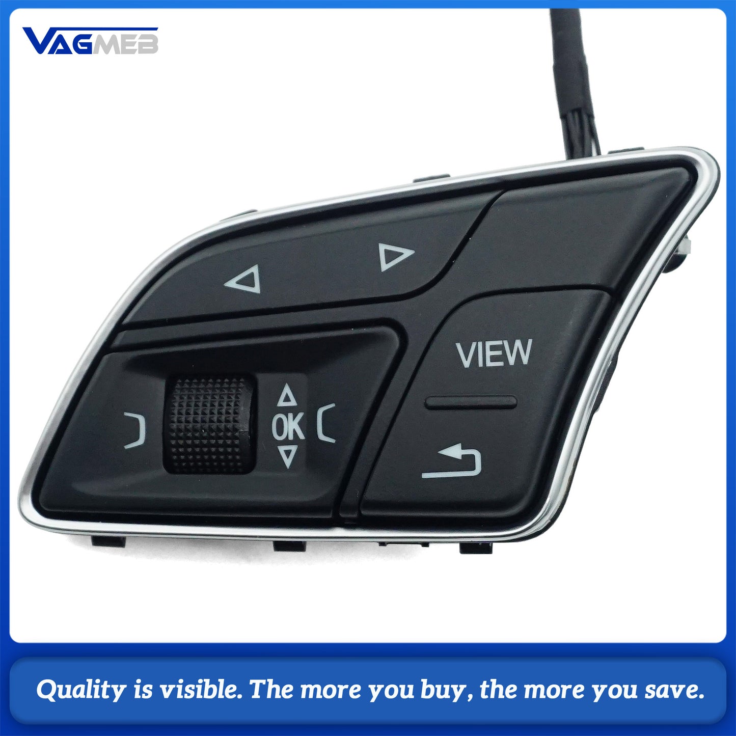 Multi functional steering wheel button with RS MODE suitable for Audi RS3 car accessories