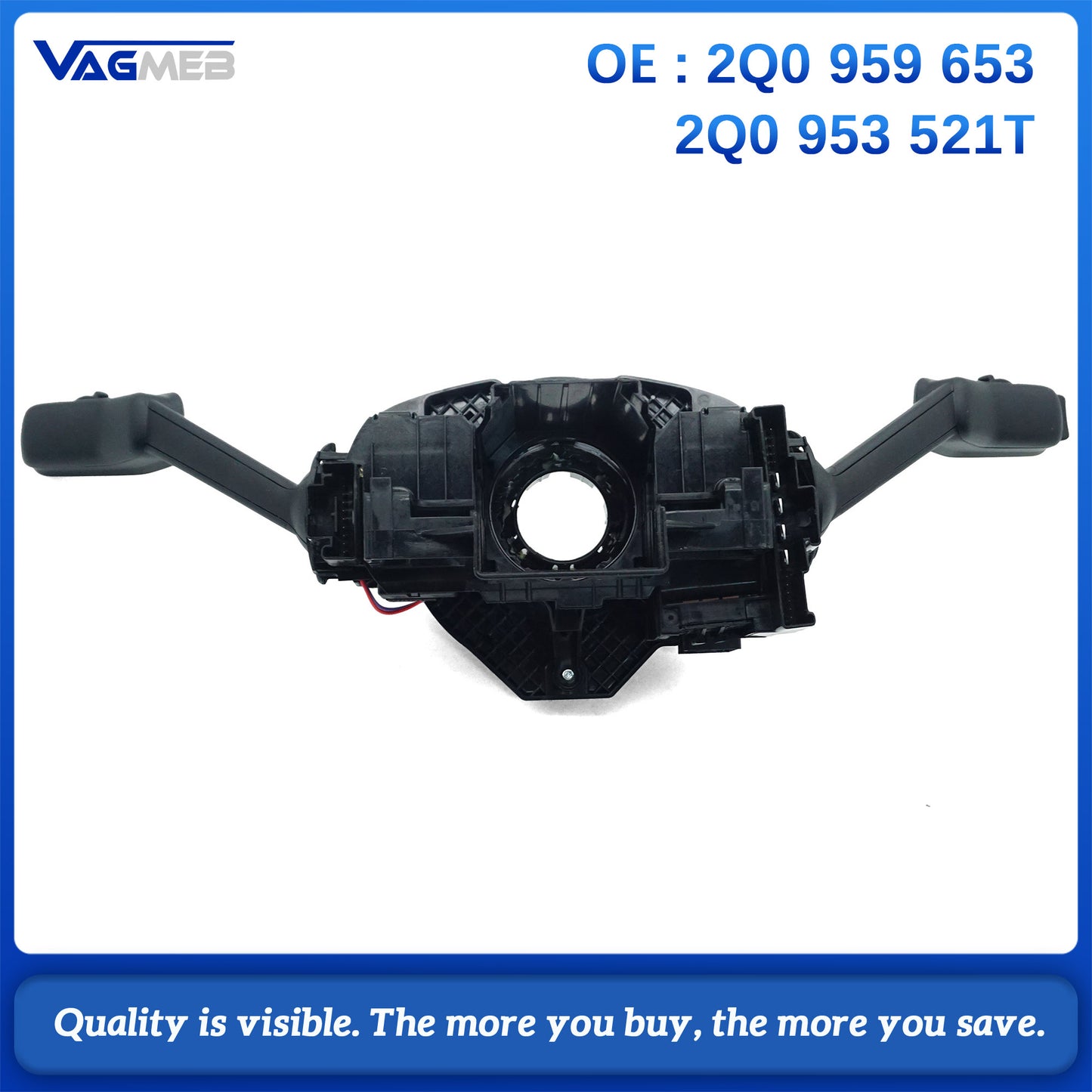 Steering column combination switch multi-function switch suitable For VW POLO  Skoda Octavia 2Q0 959 653 2Q0 953 521T