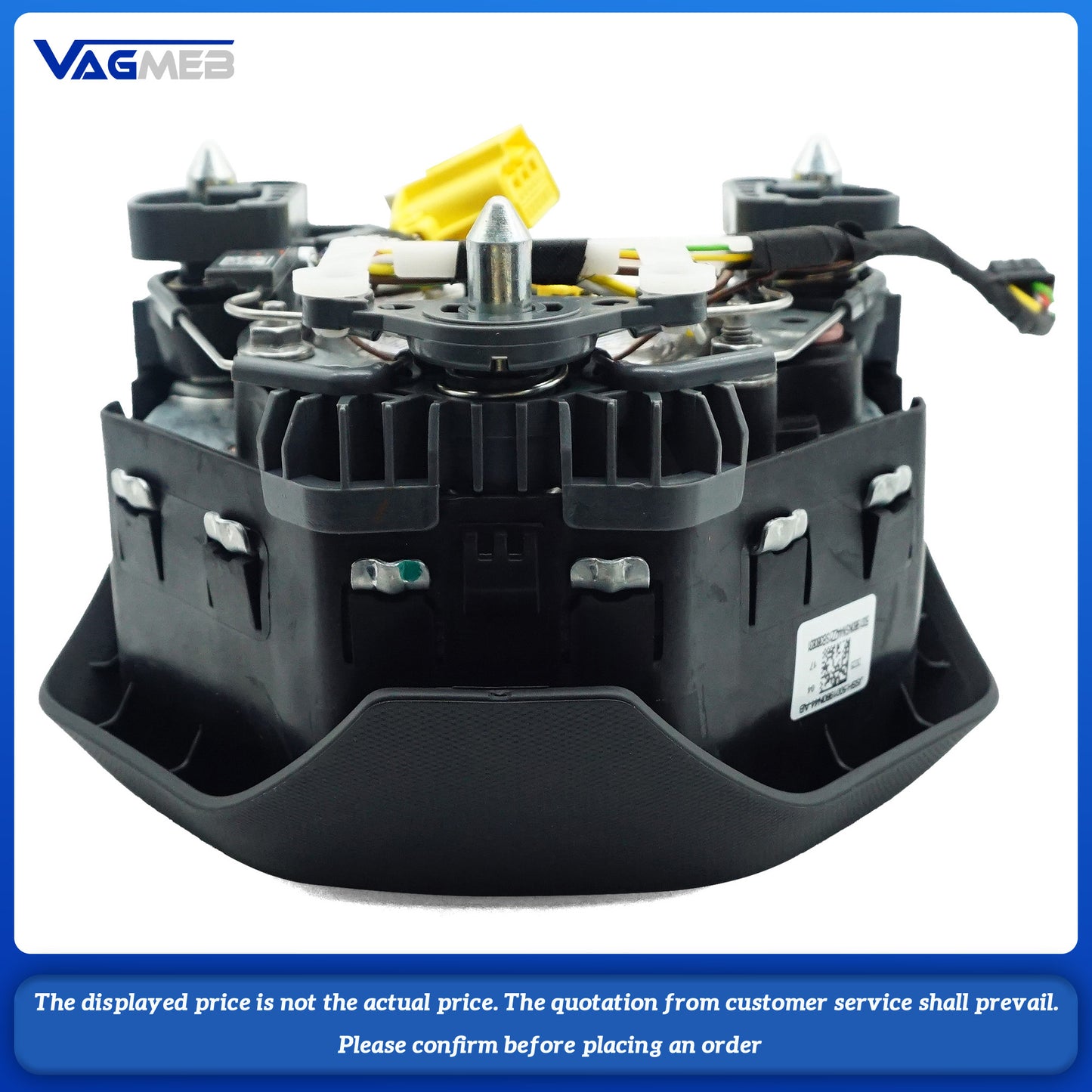 Steering wheel airbag cover multifunction steering wheel For VW Golf MK 8