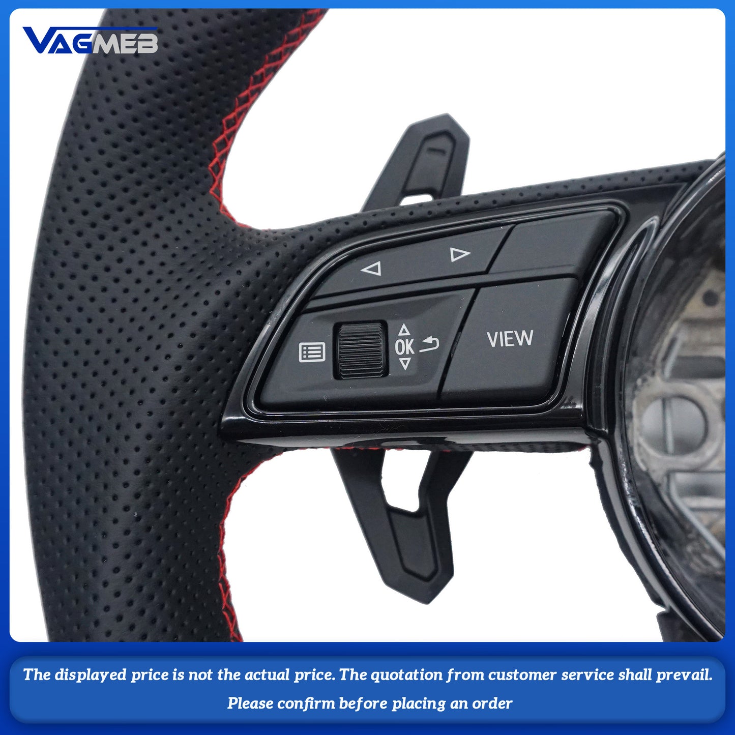For Audi RS logo A38Y Car Steering Wheel