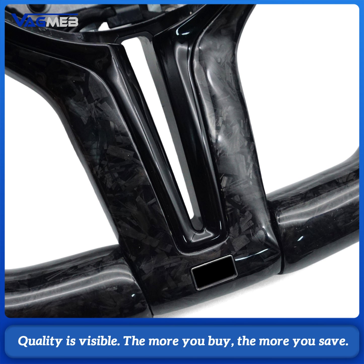 Suitable for BMW X3 X4 X5 M2 M3 M4 M5 M8 F06 F07 F10 F12 F15 F16 F20 F22 F30 F31 Forged carbon fiber leather steering wheel