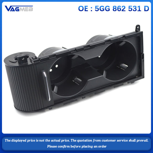 Cupholder Console Cup Holder With Sliding Lid For Golf 7 MK7 5GG 862 531 D