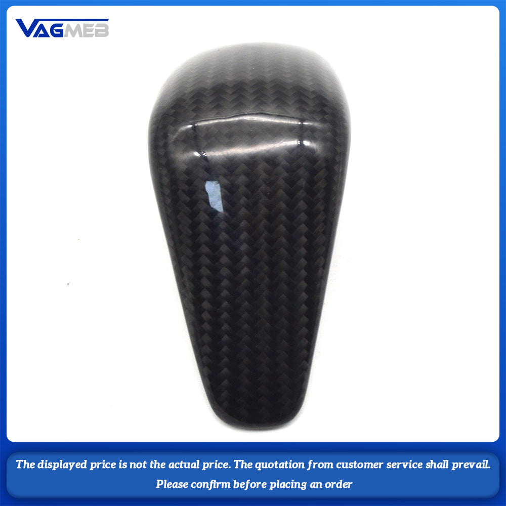 Car Gear Head Shift Knob Cover Gear Shift Handle Ball Collars Trim For Audi A6C7
