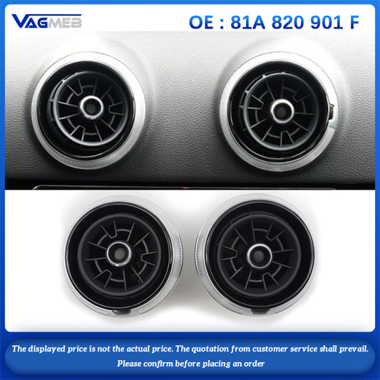 Car Air Vent Conditioner Outlet For AUDI A3 8V 2016 S3 RS3 2017 2018 81A 820 901 F