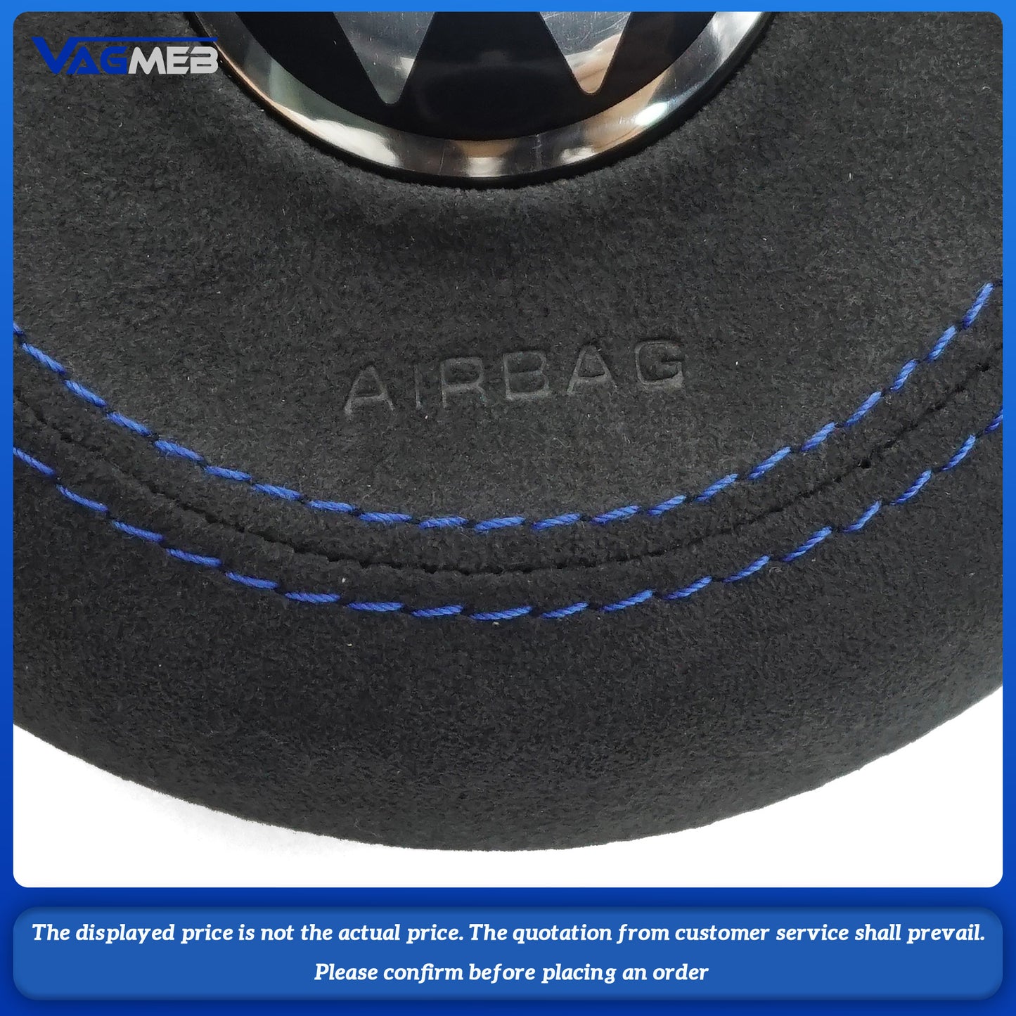 Steering wheel airbag cover multifunction steering wheel For VW Golf MK7