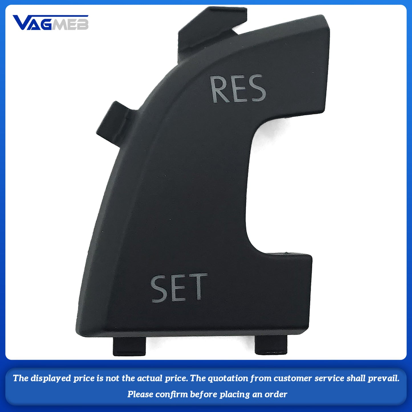 Multifunction Steering Wheel Button Cap Control Button Steering Wheel Button For Golf 7 7.5 For GTD R GTS