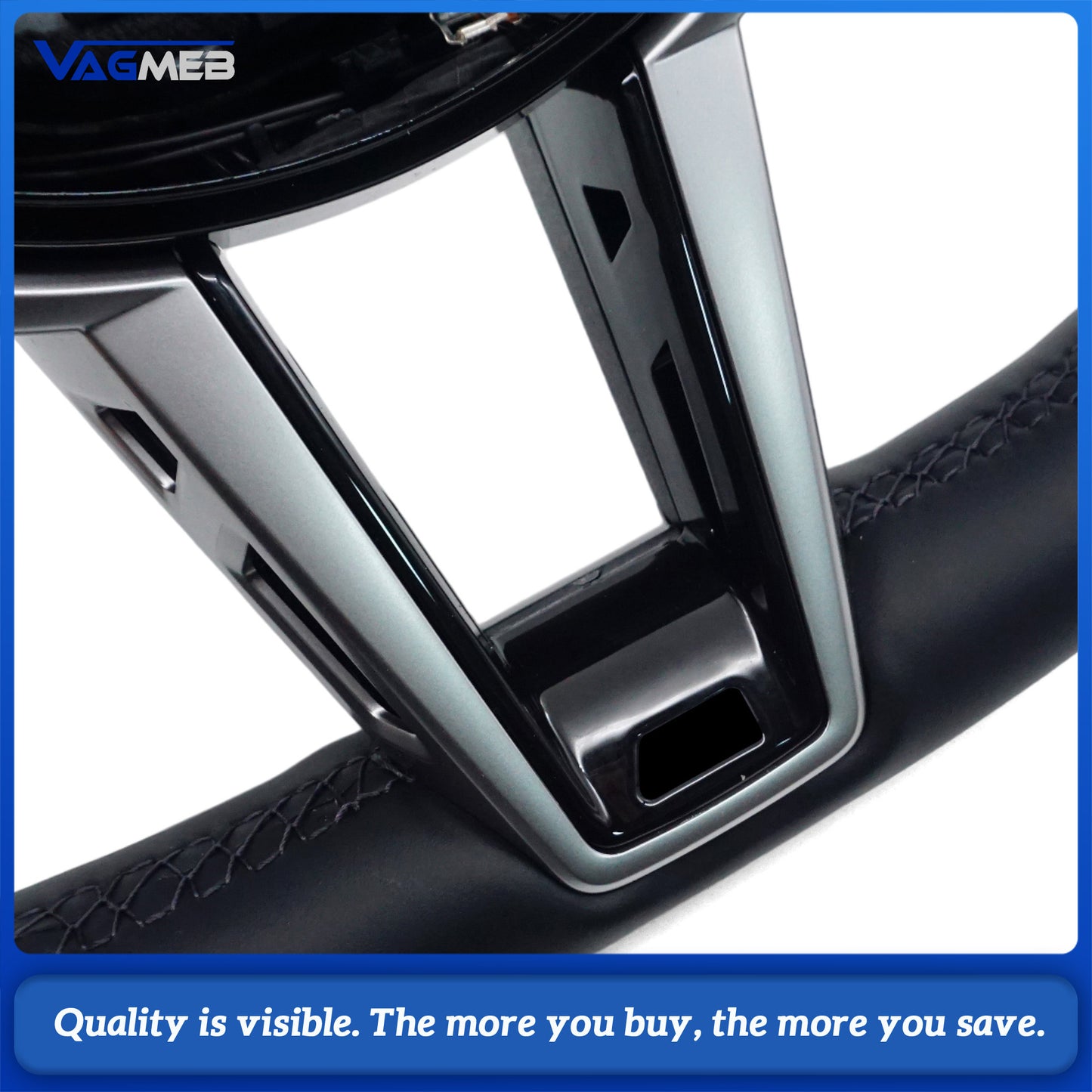 Car Steering Wheel with Vibration For BMW G01 G02 G05 G06 G20 G22 G29 G30 G42 G80 G87 F01 F02 F07 F10 F15 F40 F44 X3 X5 X6