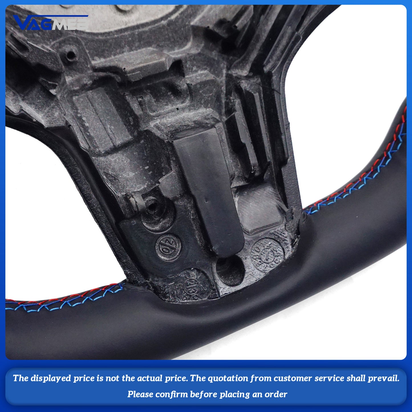 Full Leather Steering Wheel With heating function for BMW X5