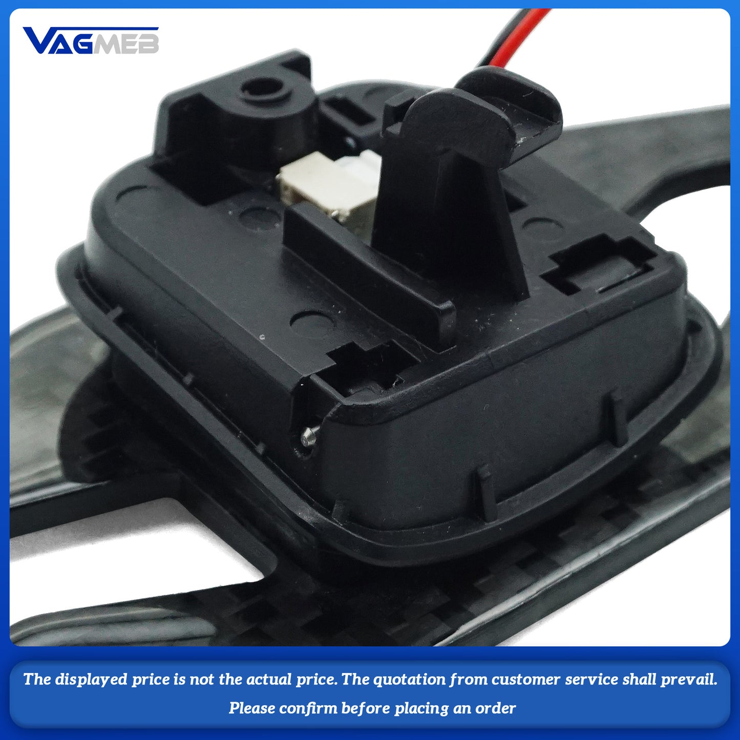 For Audi A4B9 multifunctional steering wheel carbon fiber with paddle replacement