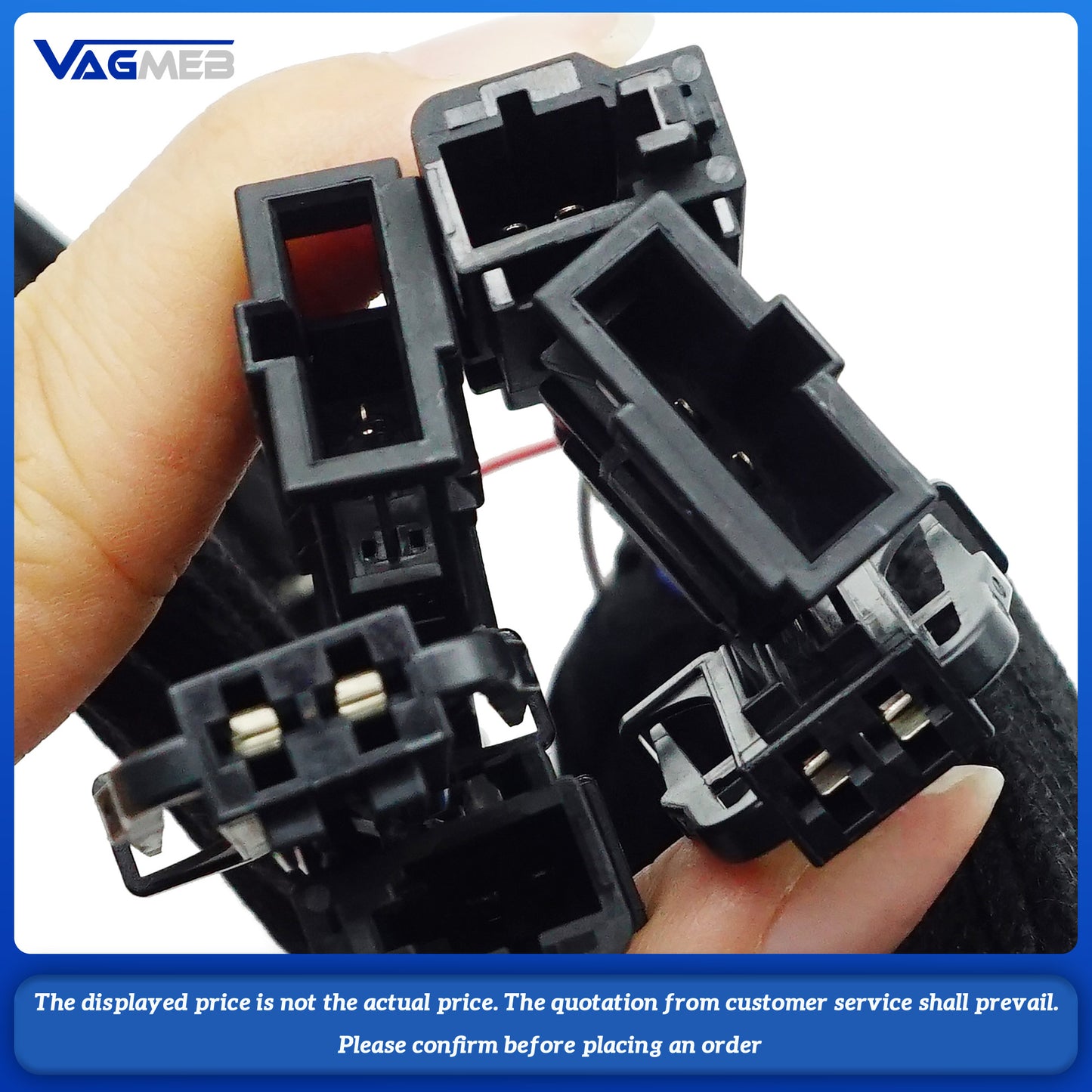 For VW Passat B8  Dynaudio Sound System Acoustics Install Wire Cable Harness