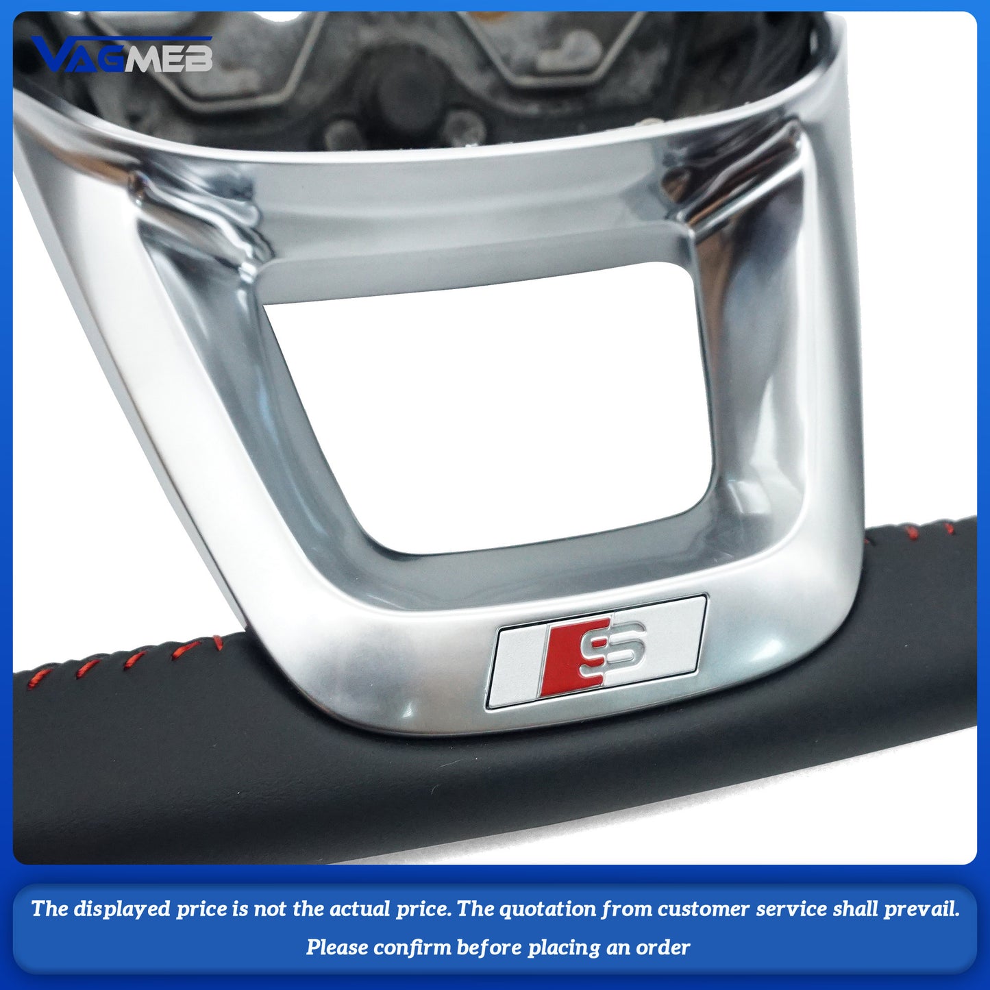For Audi S logo Q3 Car Steering Wheel