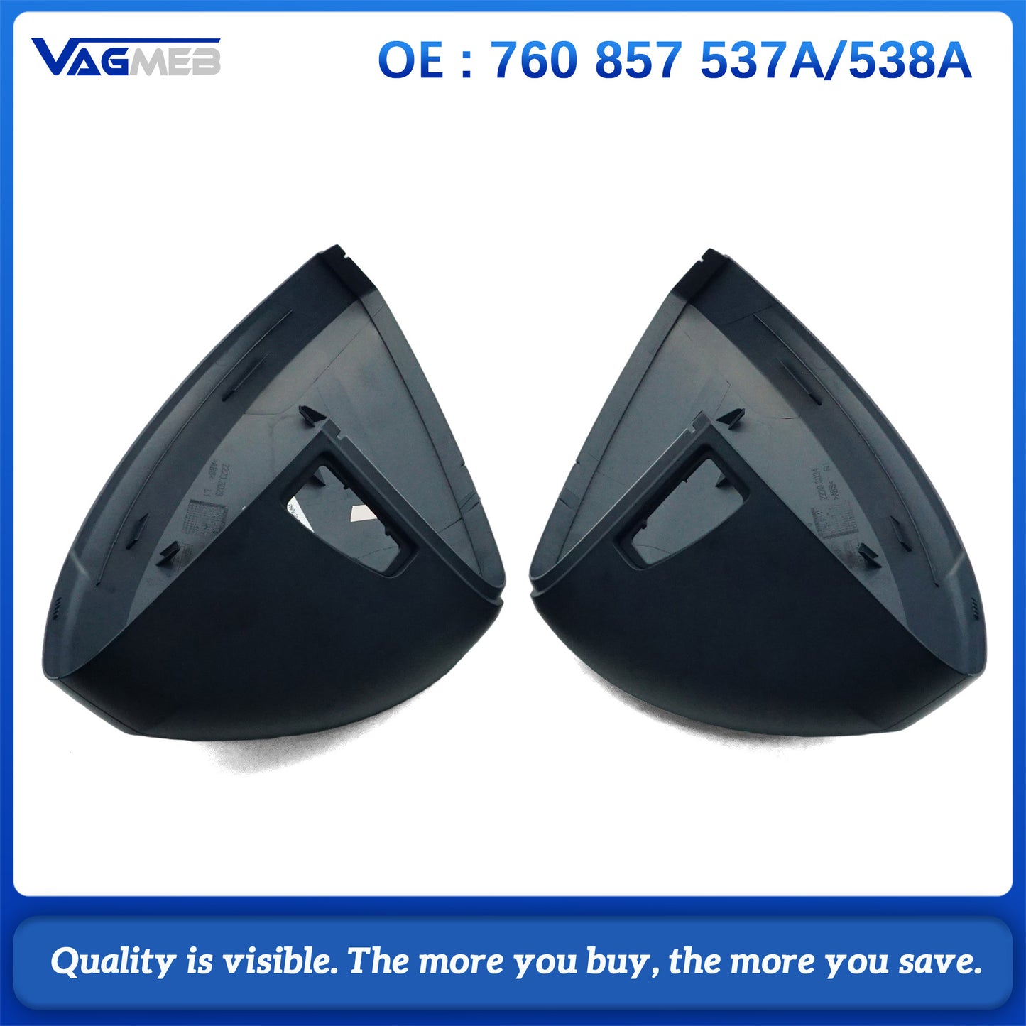 Car Rearview Mirror Cover Trim For Touareg Car Accessories