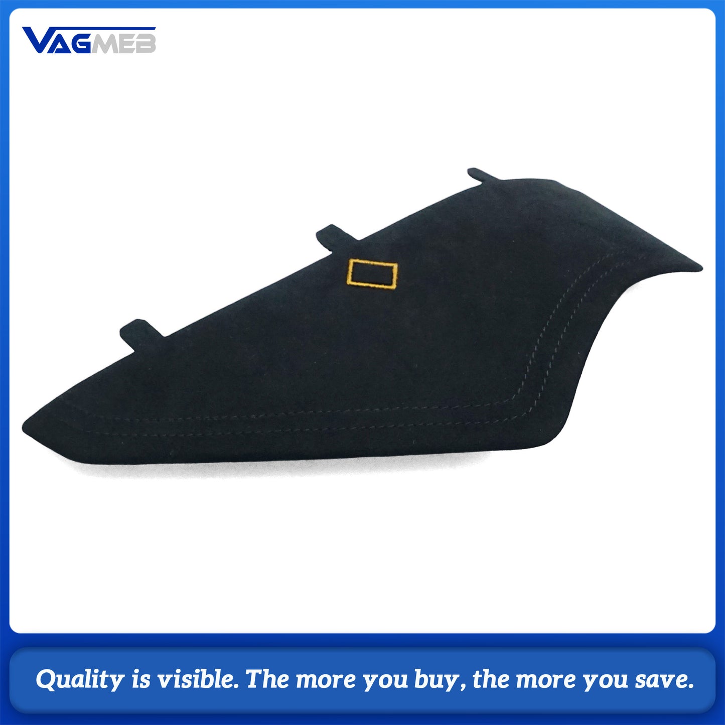 Alcantara leather dashboard cover For Audi A6C8 dashboard decorative cover, Car Accessories