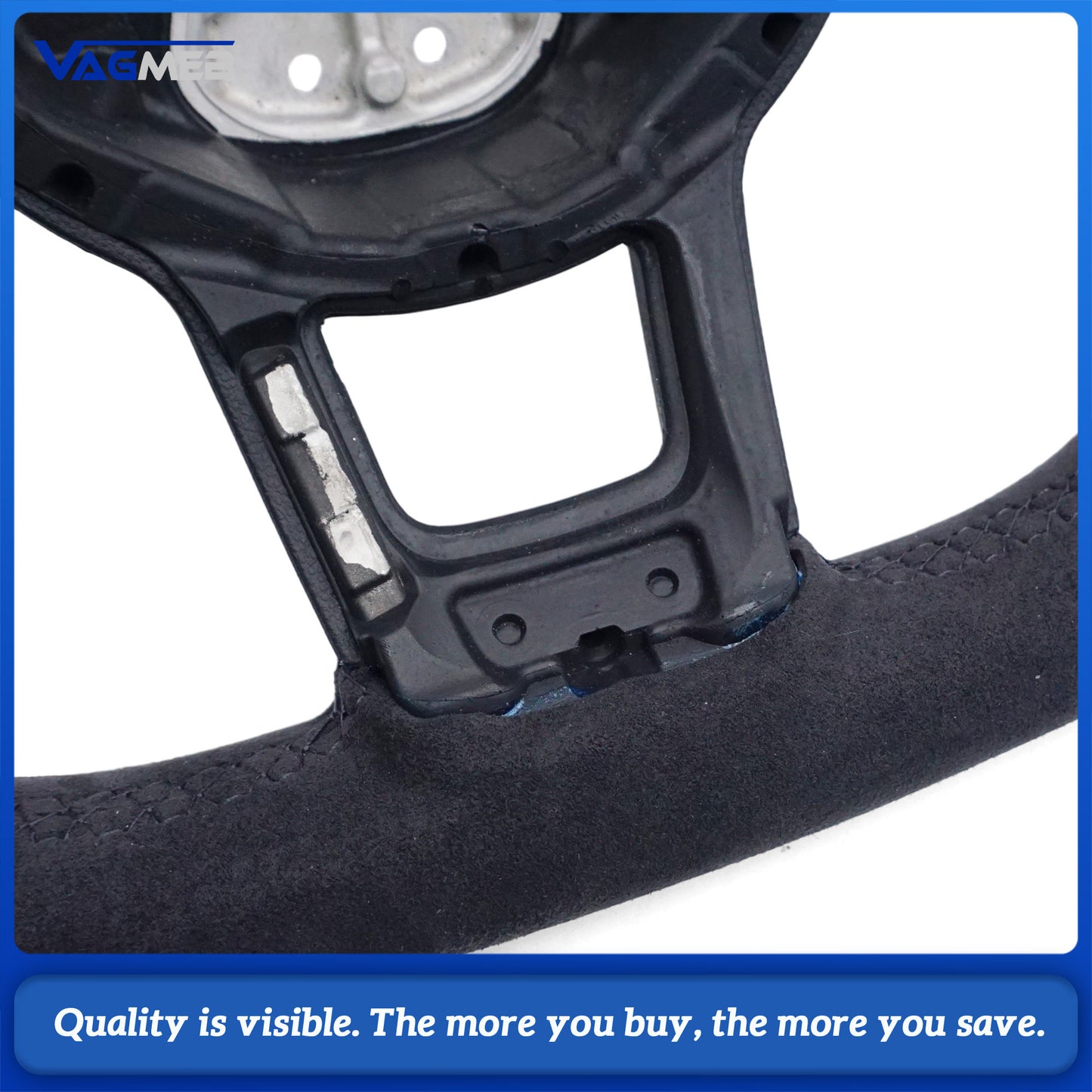 steering wheel, suitable for Volkswagen Golf 7 7.5 GTI MK7 multi-color stitching