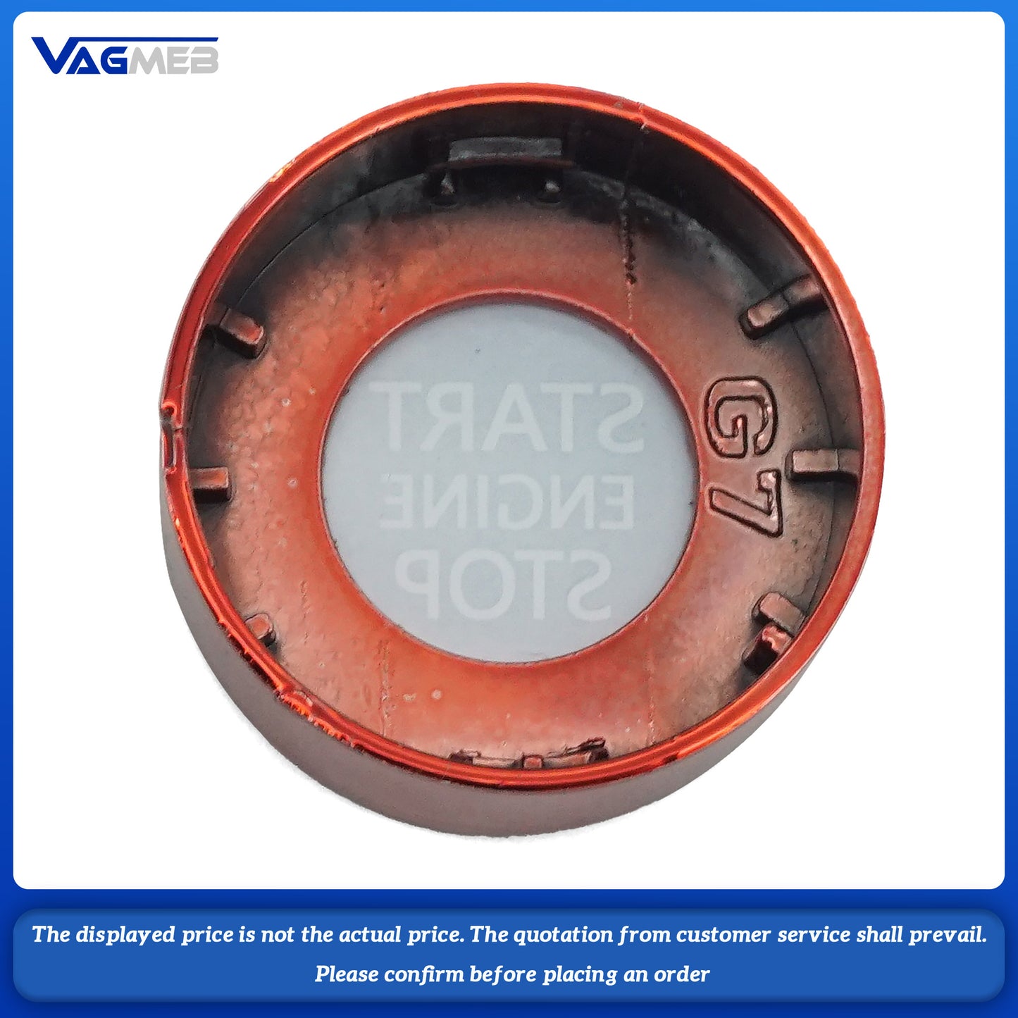 Engine START STOP Button Accessories For VW Golf MK7 Passat B8
