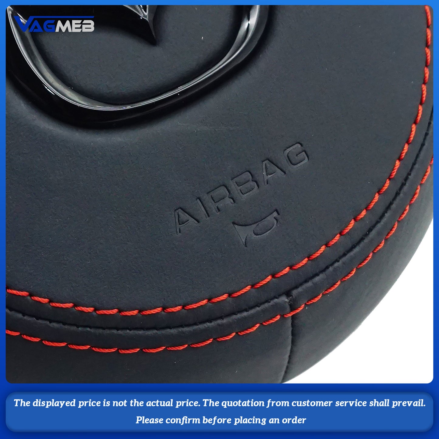 Steering wheel airbag cover multifunction steering wheel For Mazda