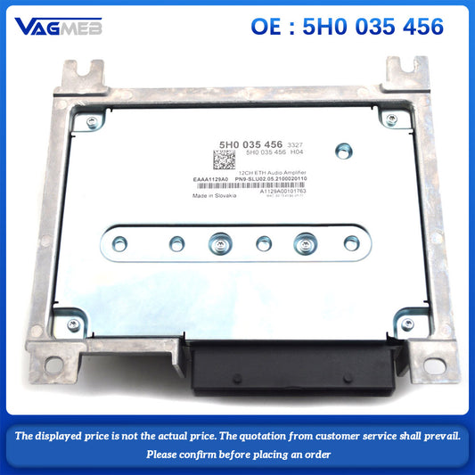 For VW ID3 ID4 Golf Atlas Jetta MK7 Audio System Amplifier Interior Audio Amplifier  5H0 035 456