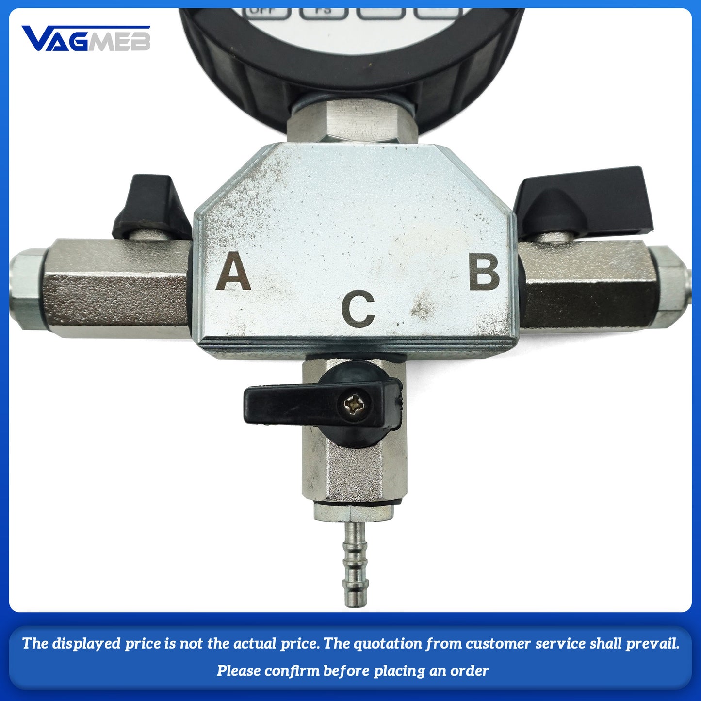 For Audi Original factory fuel pressure Test Scale VAS 6550