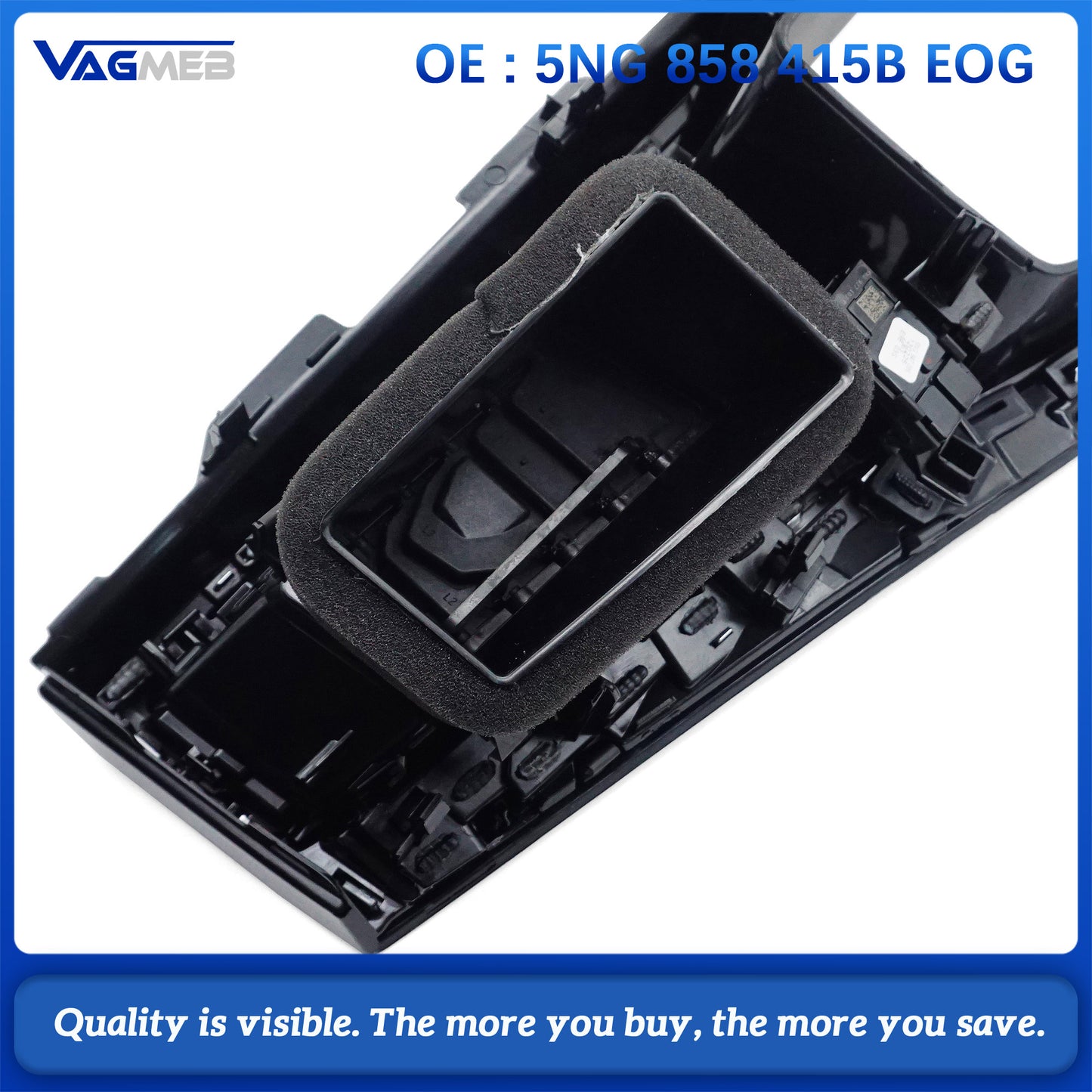 For VW Tiguan MK2 LCD instrument decorative frame Panel Plates Decorative Frame 5NG 858 415B
