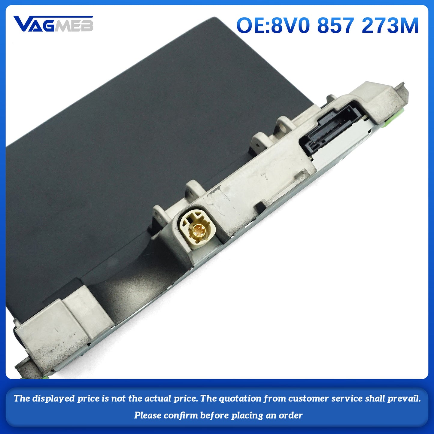 For Audi A3 8V LCD screen  8V0 857 273M