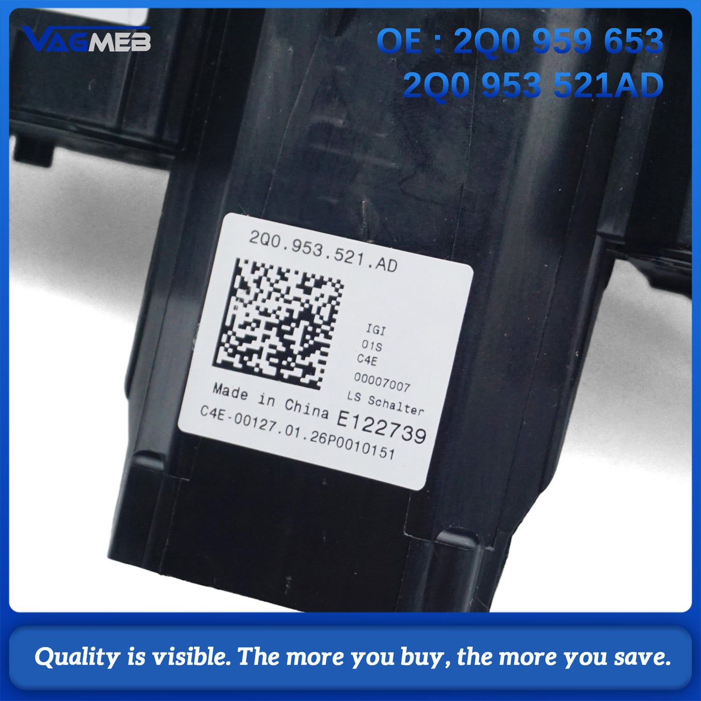 For VW POLO  Skoda SEAT Steering Wheel Control Module Shift HandLever