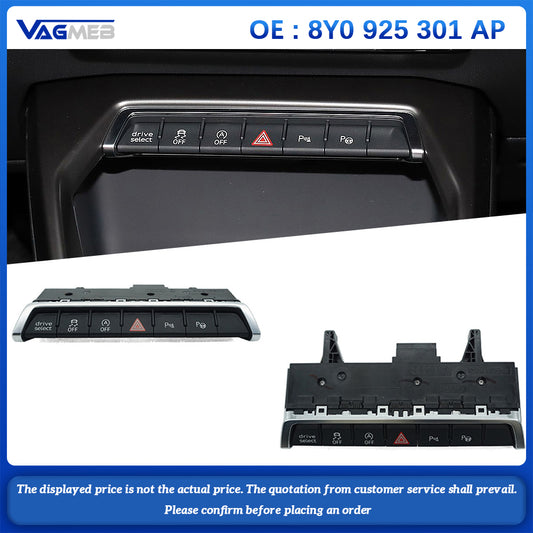 For Audi A3 multifunctional button switch PLA parking radar switch driving mode switch 8Y0 925 301AP
