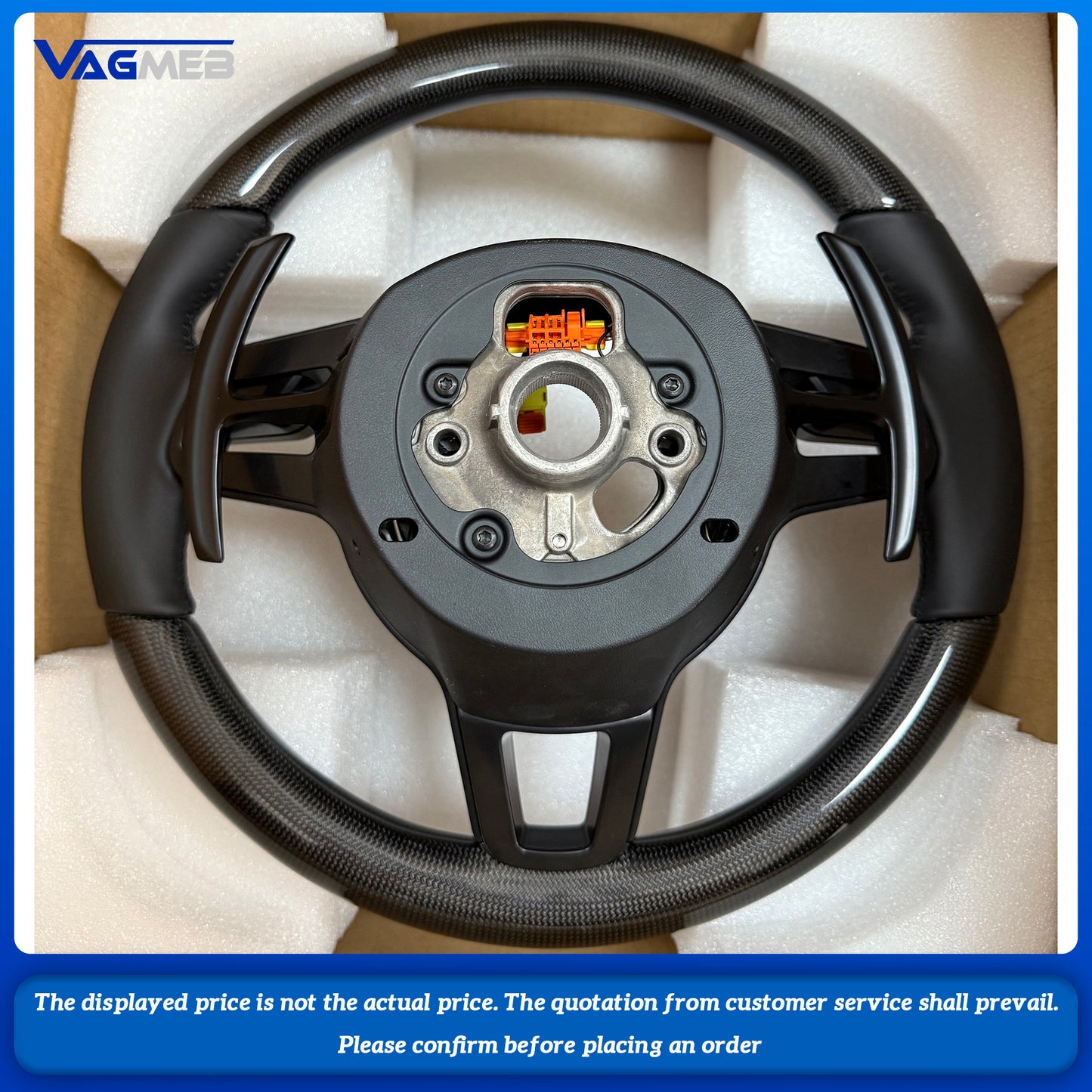 For Porsche Macan Cayenne 911 991 918 718 970 958 Custom LED Alcantara Forged Carbon Fiber Steering Wheel