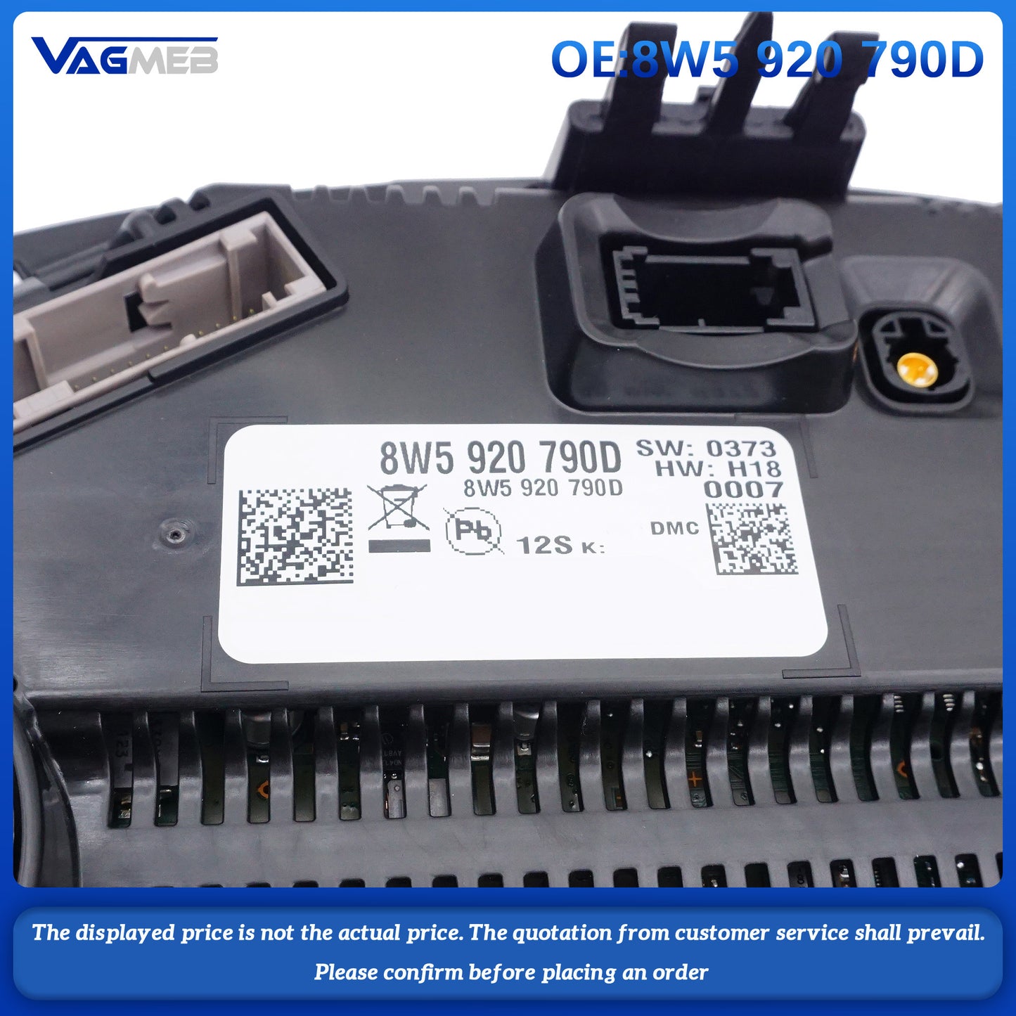 For Audi A3 A4 A6 Q5 Q7 2014-2020 Instrument  8W5 920 790D