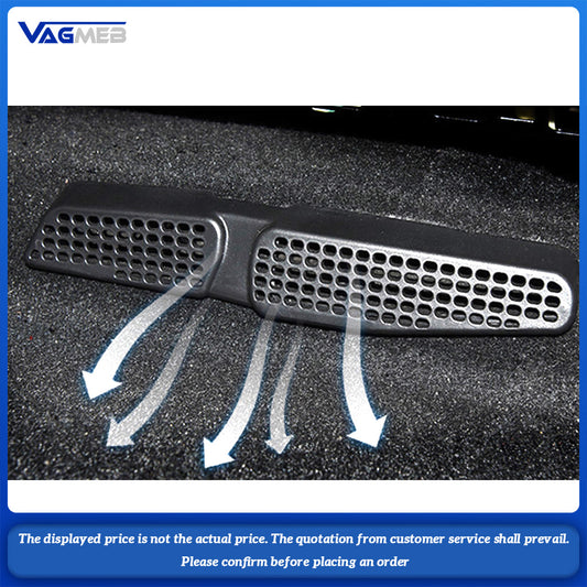 Car Air Vent Cover For VW Golf 7 MK7 MK8 Rear Seat Air Conditioning Outlet Cover