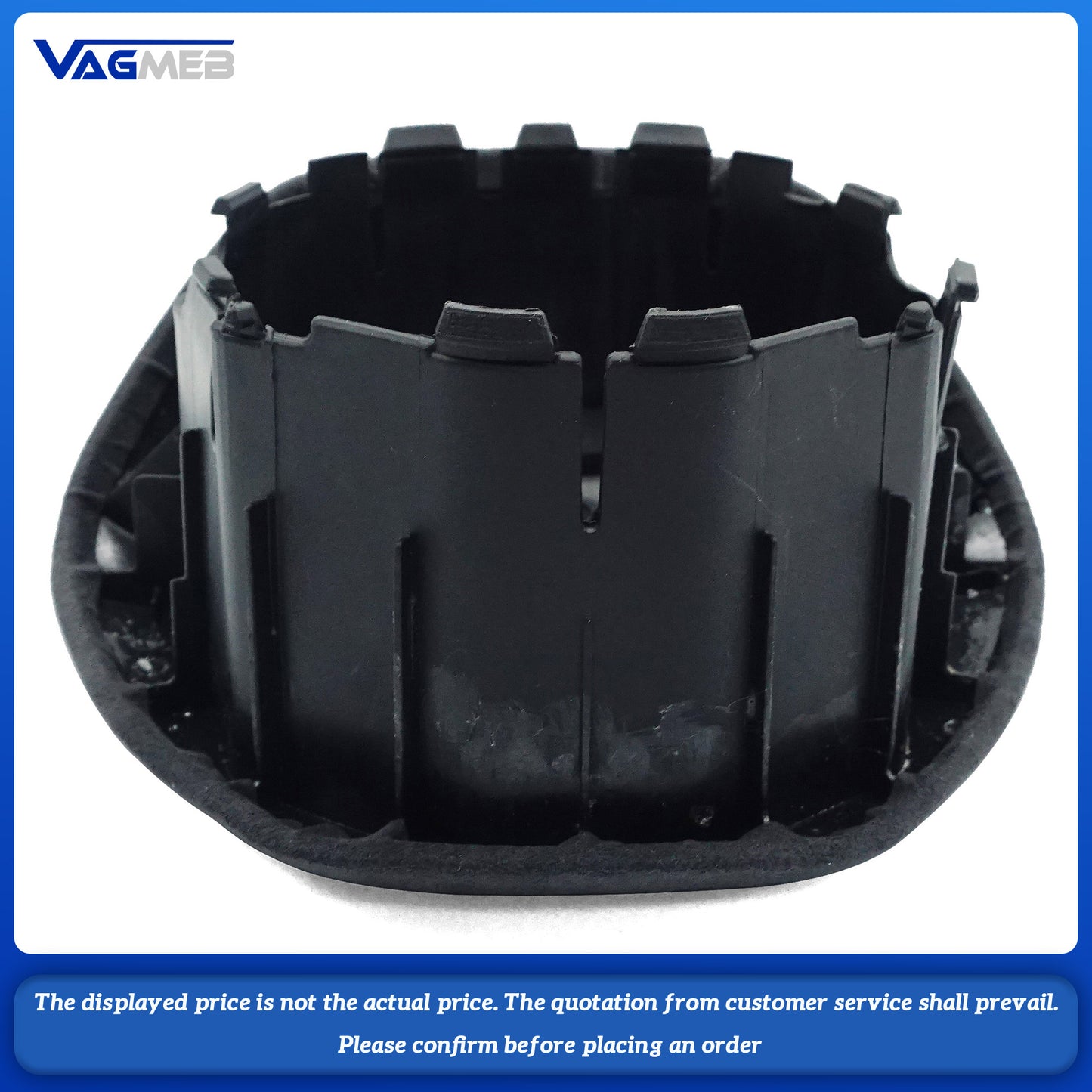 Steering wheel airbag cover multifunction steering wheel For VW Golf MK7 Tawny-striped leather