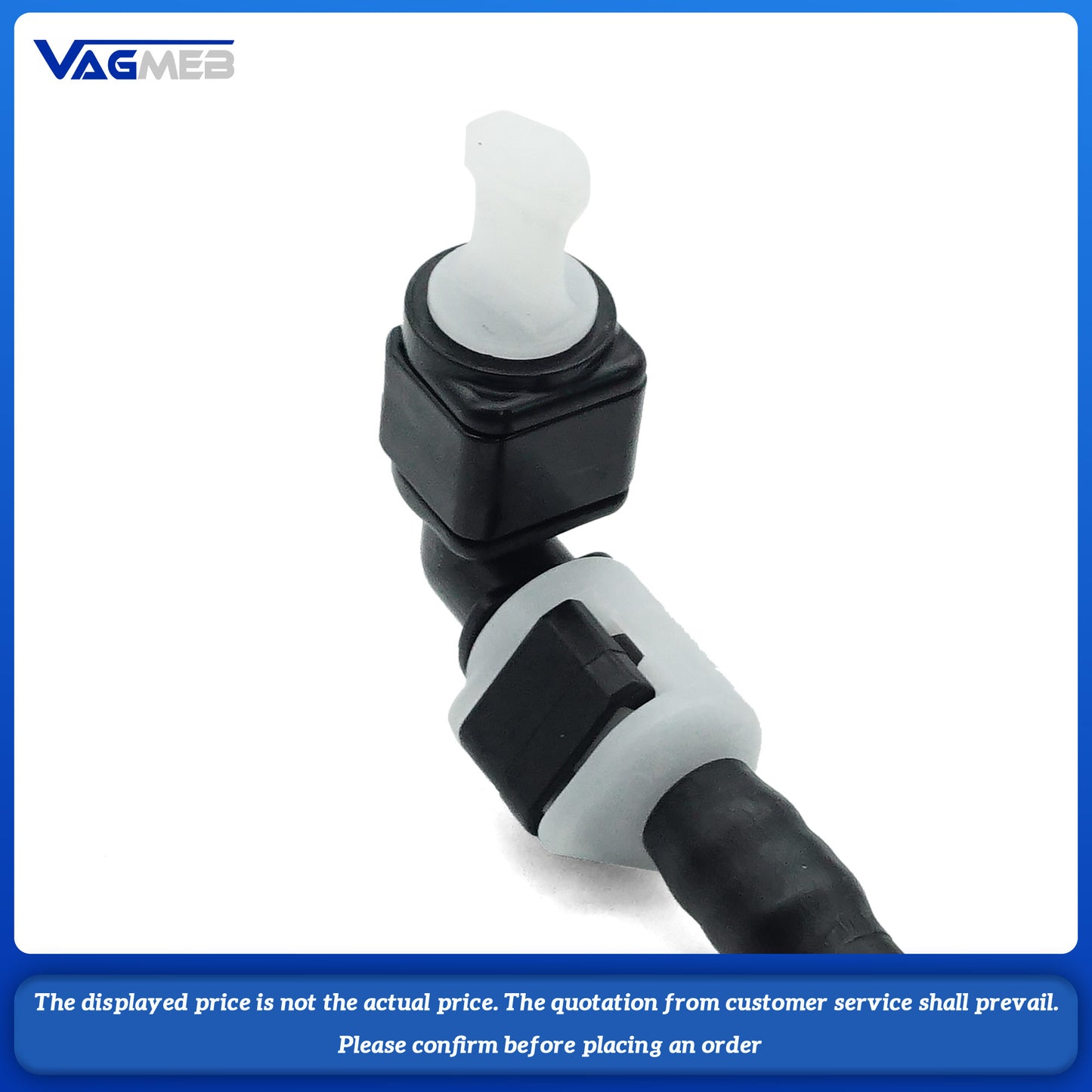 Windshield Glass Spray Washer Sprayer Nozzle Hose Pipe For VW Audi