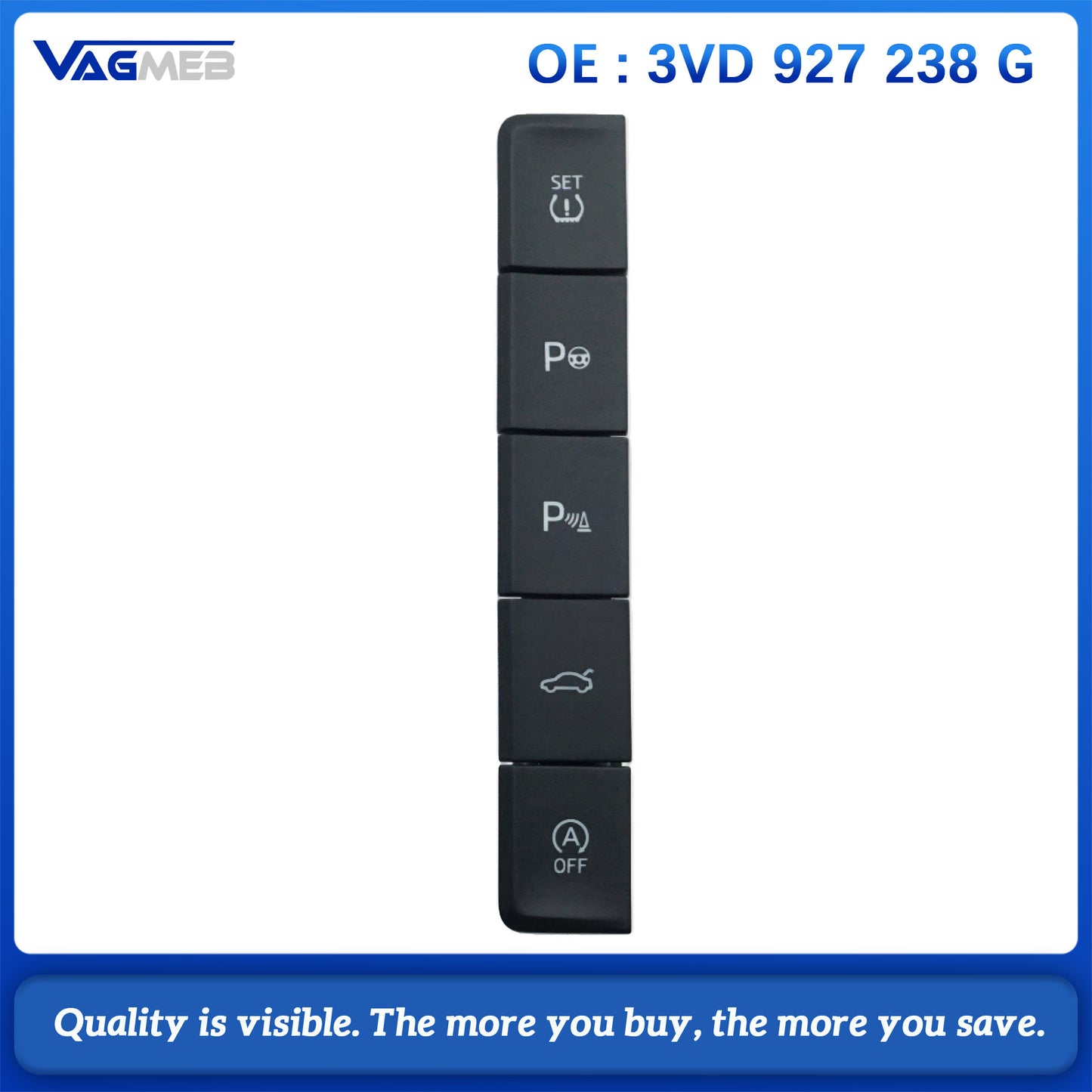 8K Parking Radar Sensor Set For VW Skoda Superb 2022