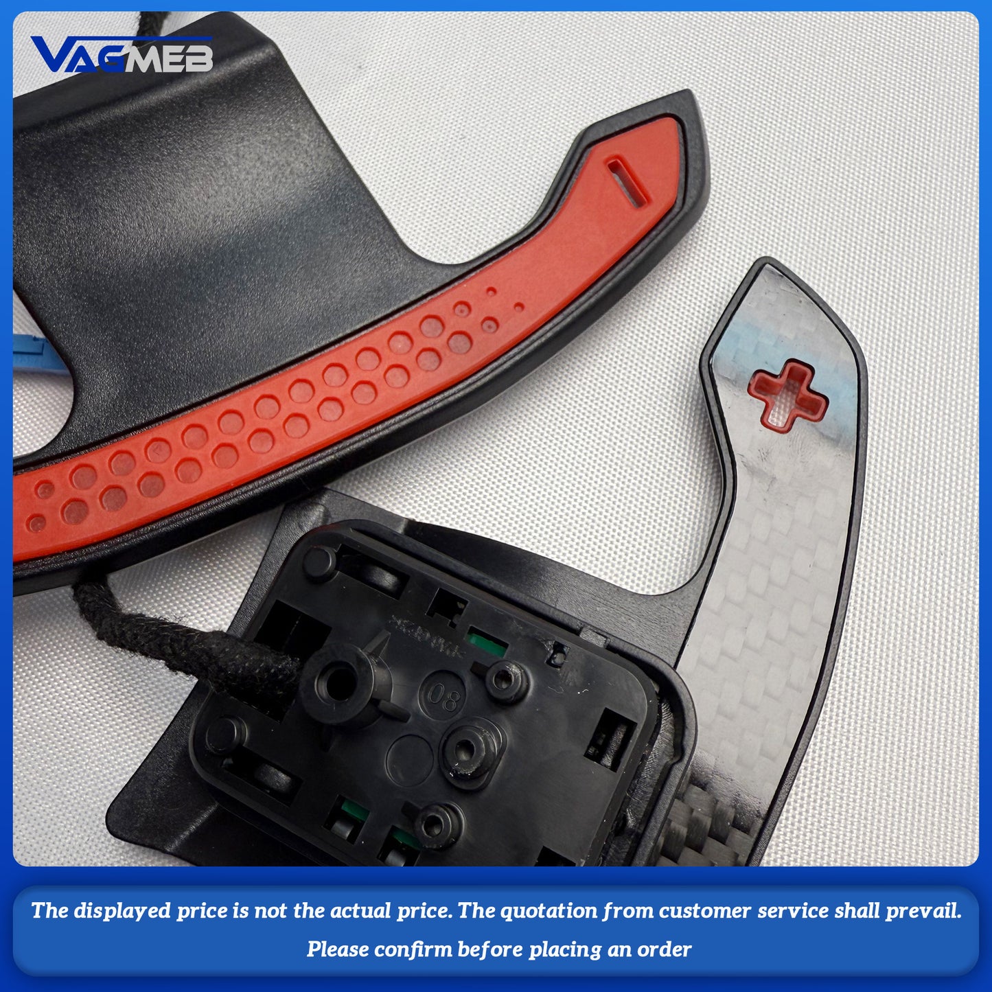 Shift Paddles for BMW F10 F20 F30 E70 E90 F32 G F Series Universal Steering Wheel Accessories Carbon Fiber Texture Auto Parts