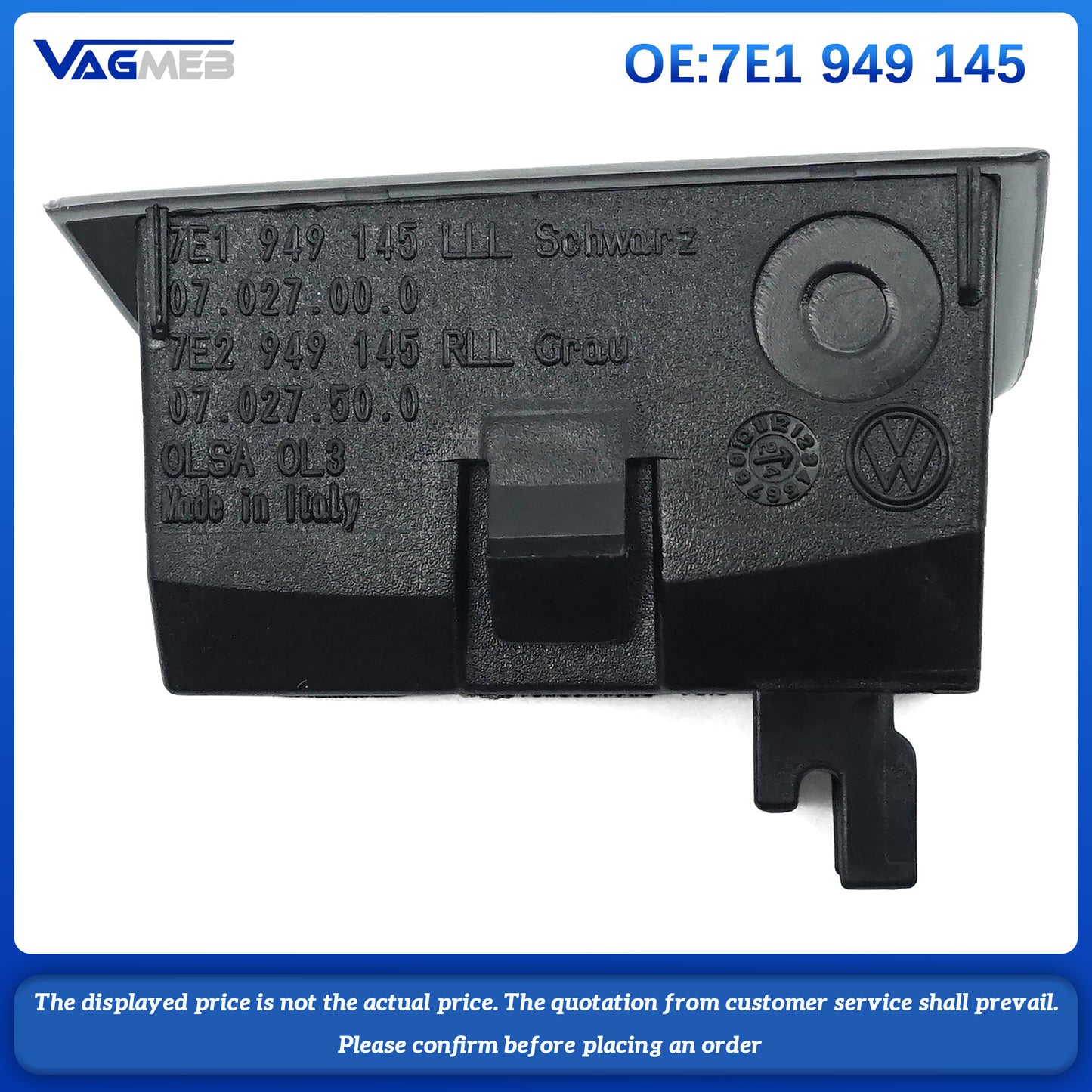 For VW Multivan lane change assist light 7E1 949 145/146