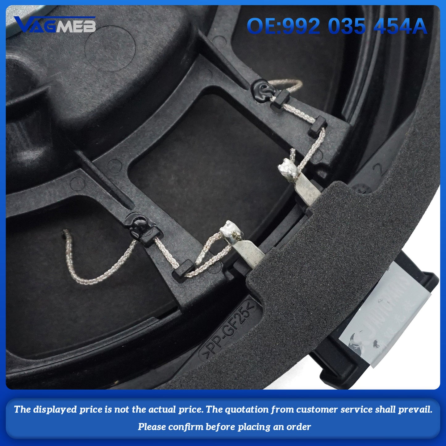 For Porsche 992 Front right door horn 992 035 454A
