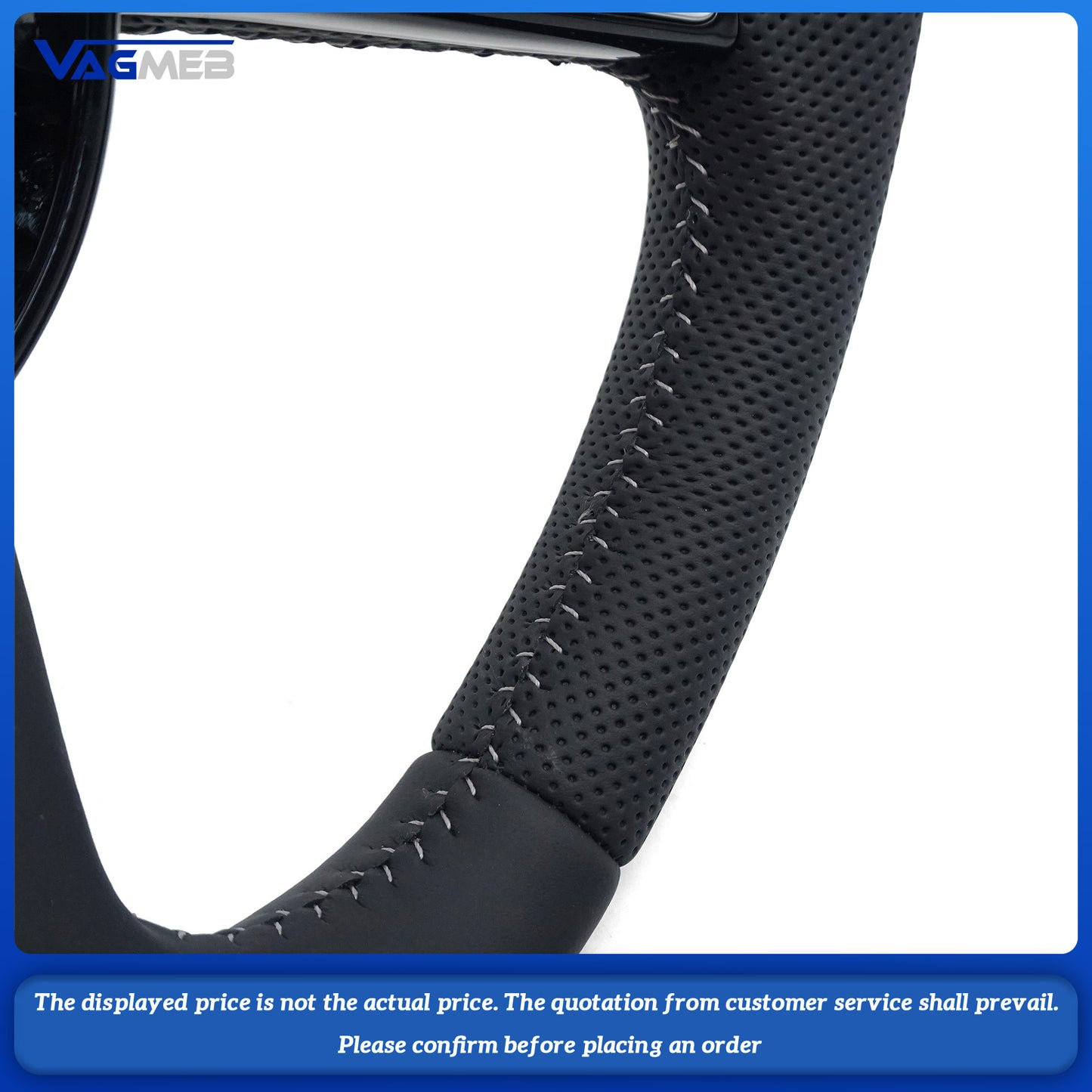 For Audi S logo A3 8V steering wheel with heating