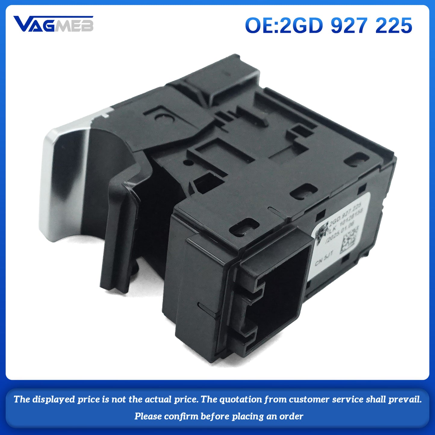 Parking Switch Auto Hold Switch Electronic Handbrake Switch For VW T-Roc 2GD 927 225