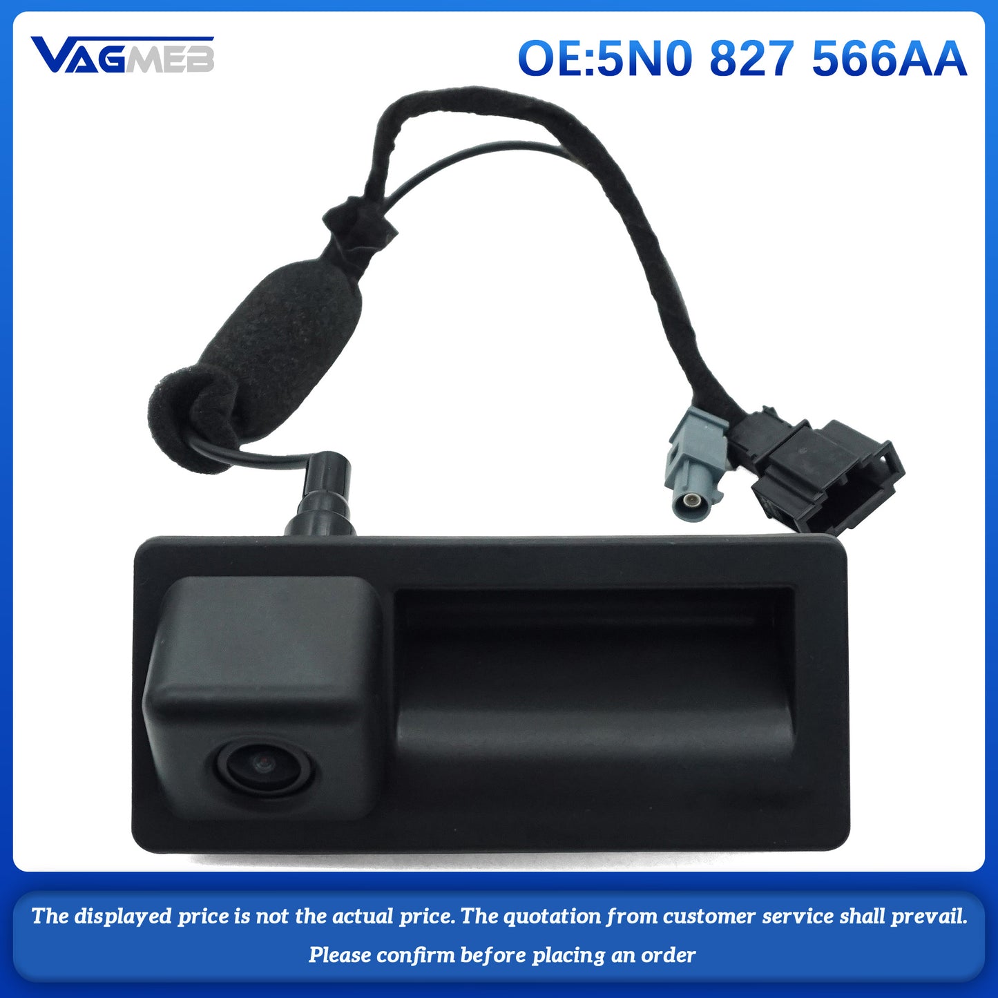 For Audi 2015 A4B8 Auant grip camera with wiring harness + trackbox