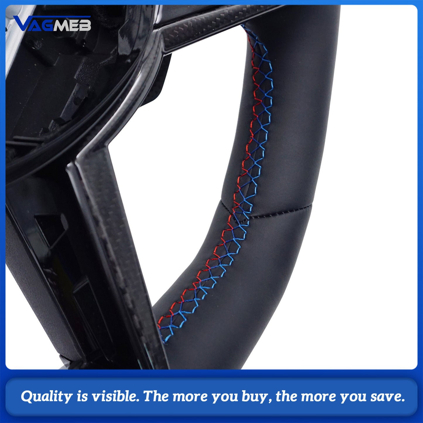 Steering Wheel For BMW G20 G30 G31 G28 G05 G06 F30 F10 F15 F20 F22 F25 F31 F32 X1 X2 X3 X4 X5 X6 Sports Leather Steering Wheel