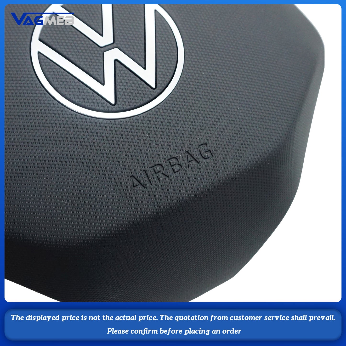 Steering wheel airbag cover multifunction steering wheel For VW Golf MK 8
