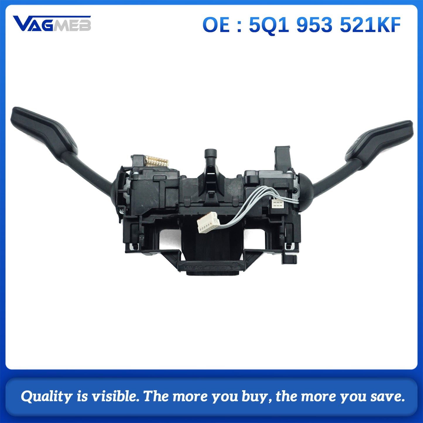 Steering Column Switch Clockspring 5Q1953521KF For VW Golf 7 Passat B8 Tiguan