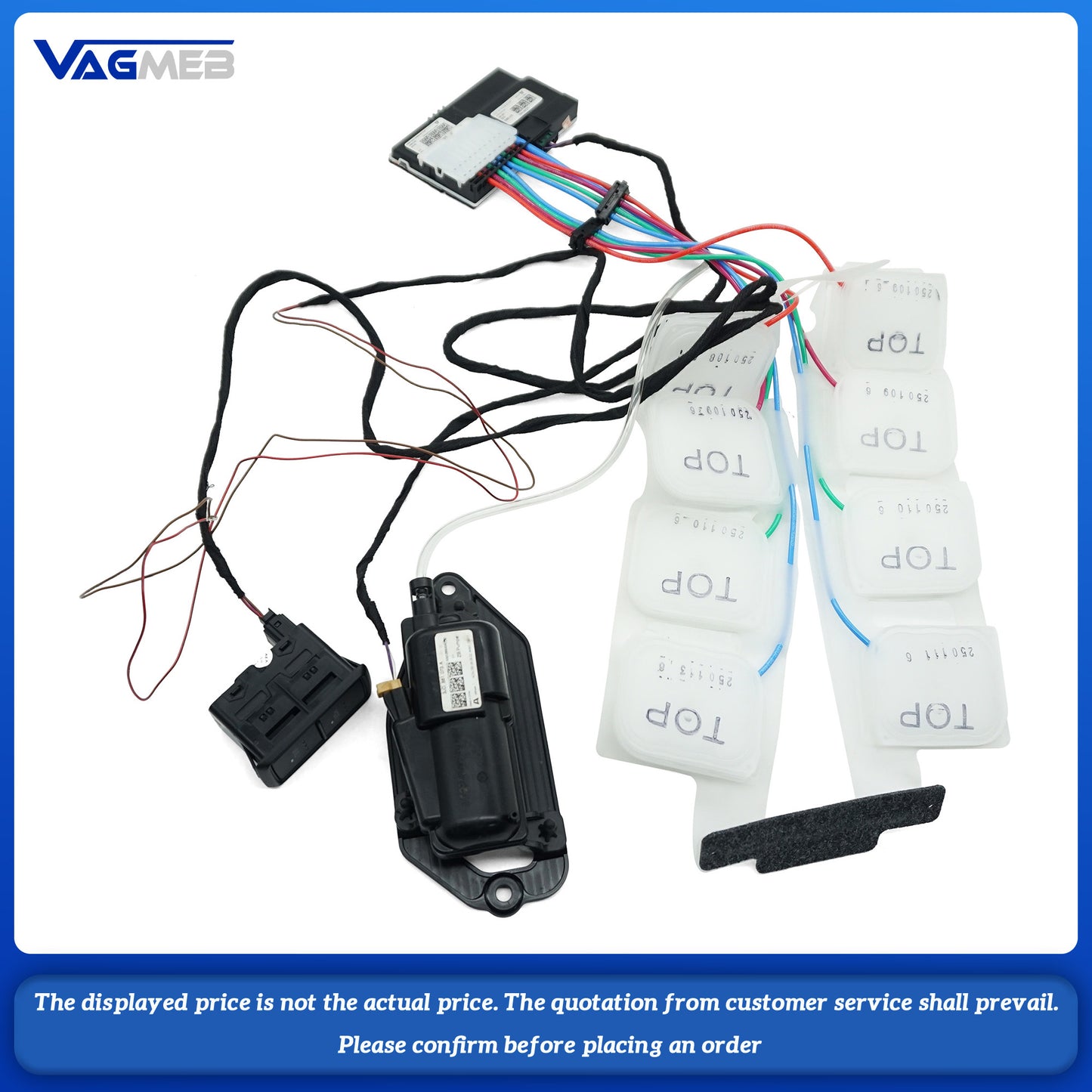 For Audi Q7 Rear seat massage