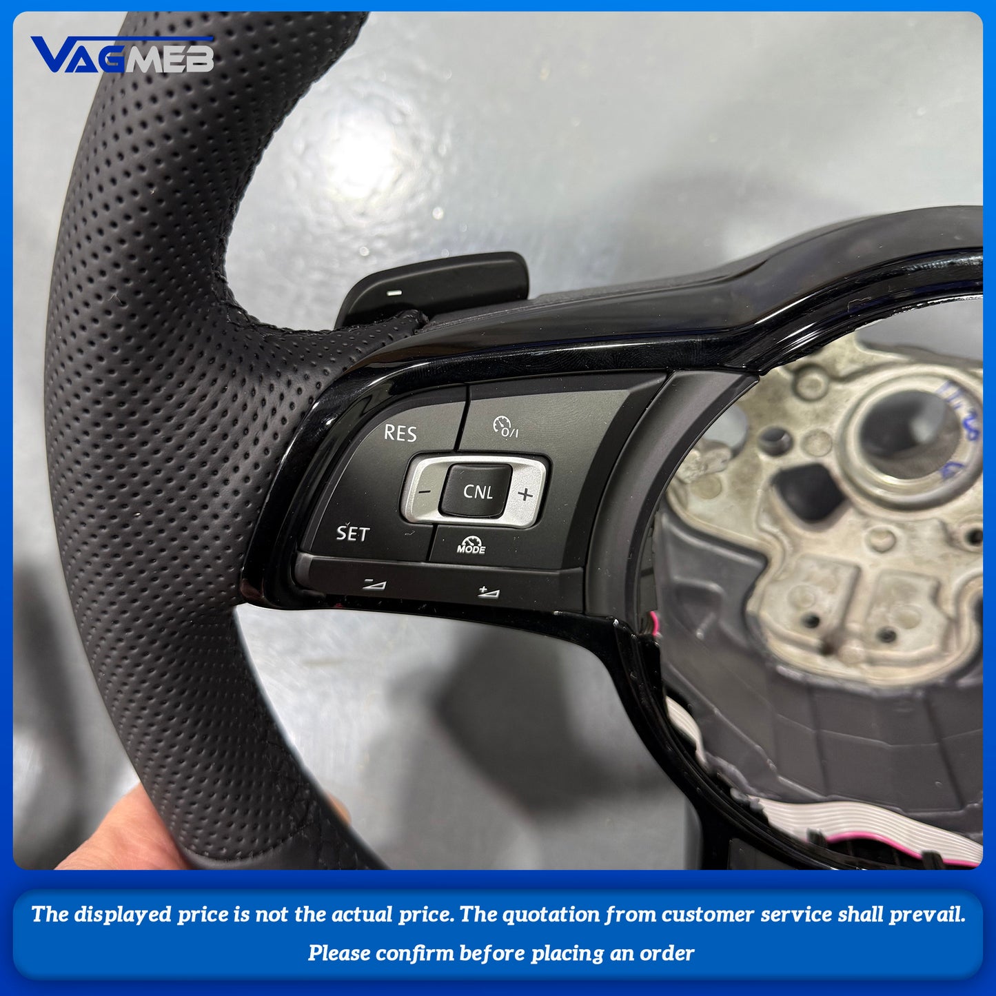 For vw Passat Tiguan Golf 7, 7.5,Mk7, polo RGTI 7th generation sports Steering Wheel