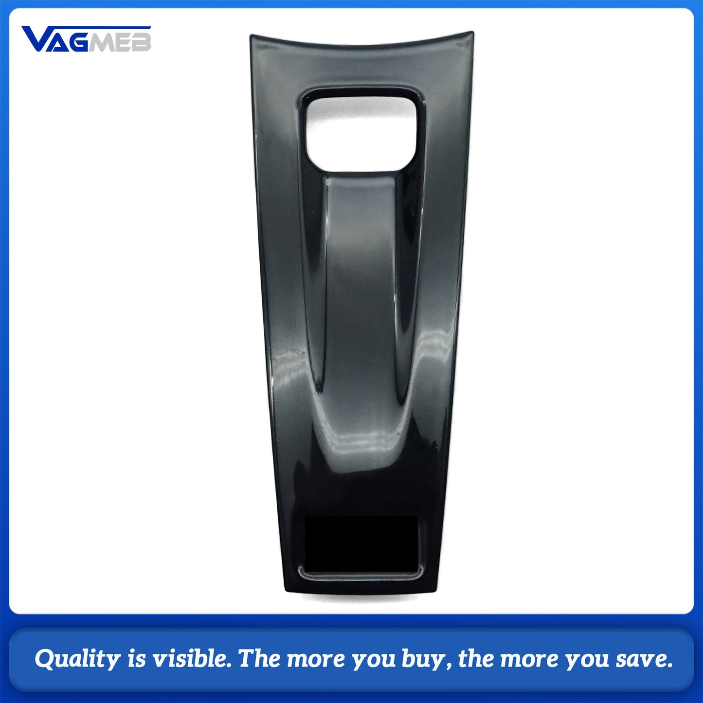 Piano Black Steering Wheel Button Trim Cover With Heating Hole For BMW G