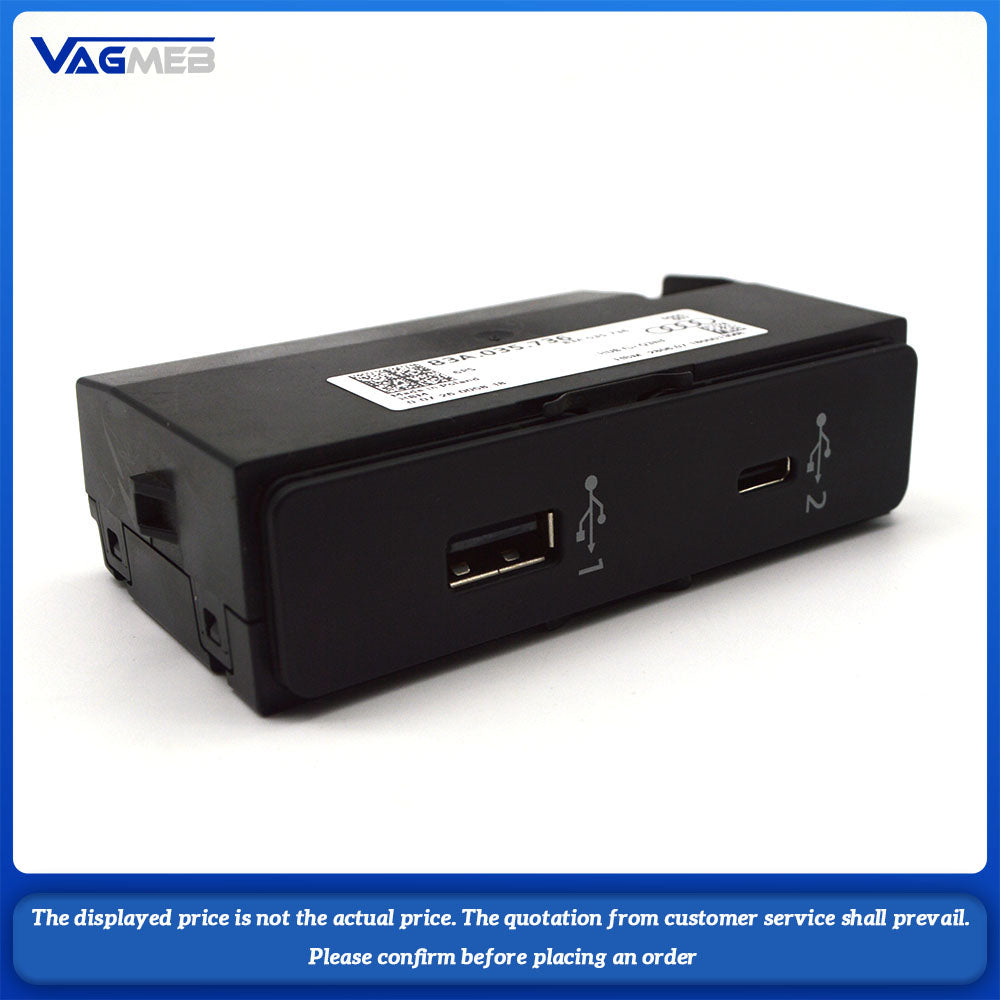 For Audi Q3 RSQ3 FY CarPlay Android auto USB BInterface Dual - Type - C interface 83A 035 736
