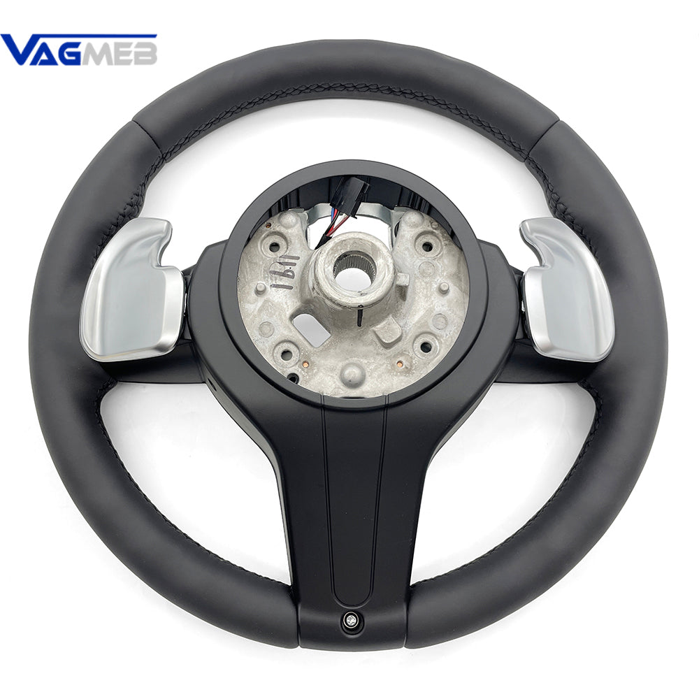 For BMW F30 F10 F20 F22/23/44/F32/F33/36 3/5 Series Full Leather MultiFunctional Steering Wheel Assembly