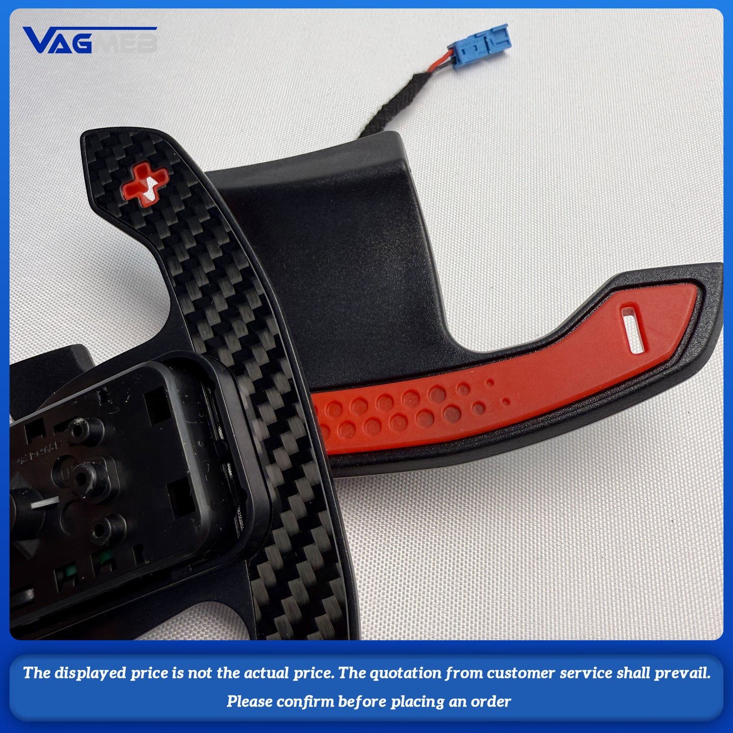 Shift Paddles for BMW F10 F20 F30 E70 E90 F32 G F Series Universal Steering Wheel Accessories Carbon Fiber Texture Auto Parts