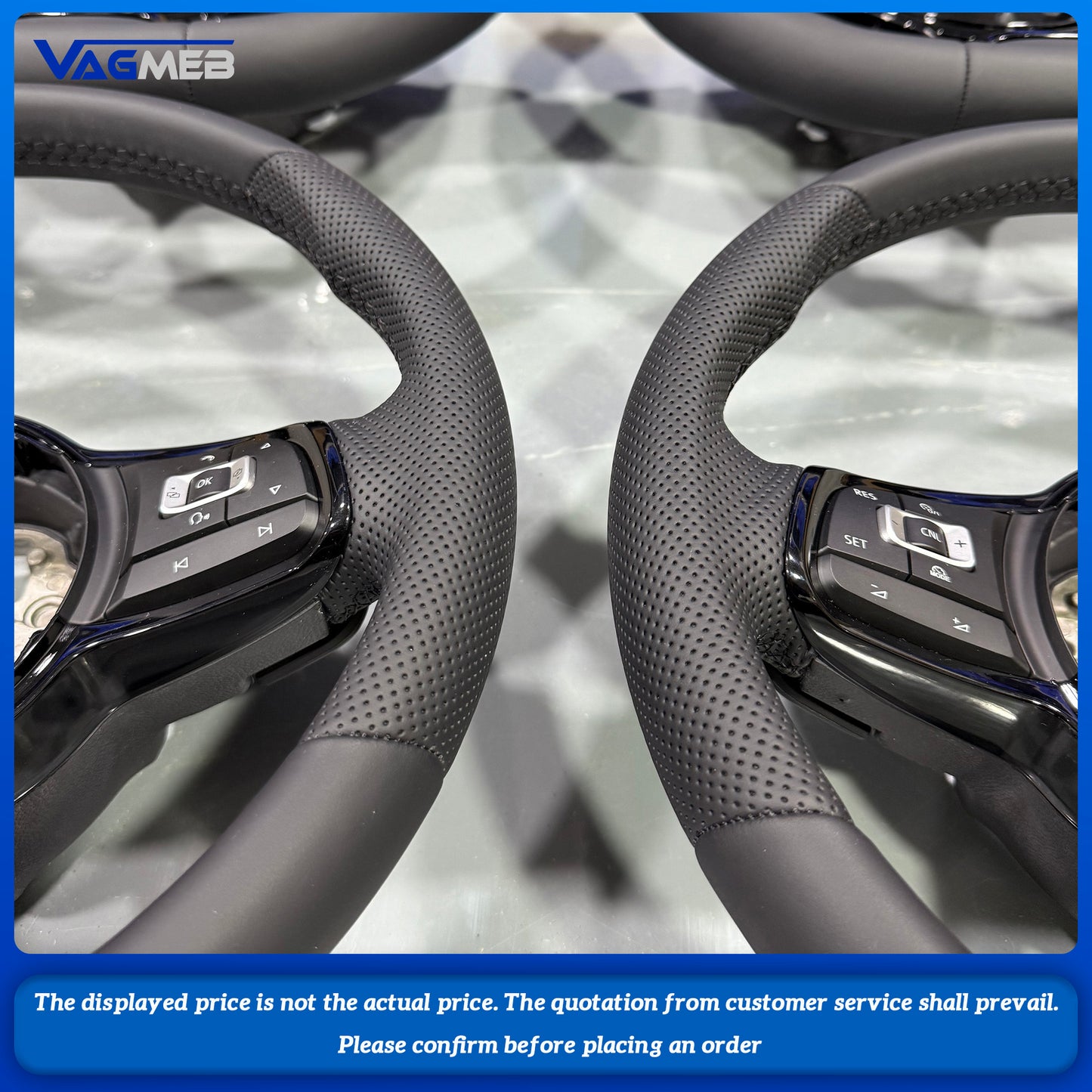 For vw Passat Tiguan Golf 7, 7.5,Mk7, polo RGTI 7th generation sports Steering Wheel